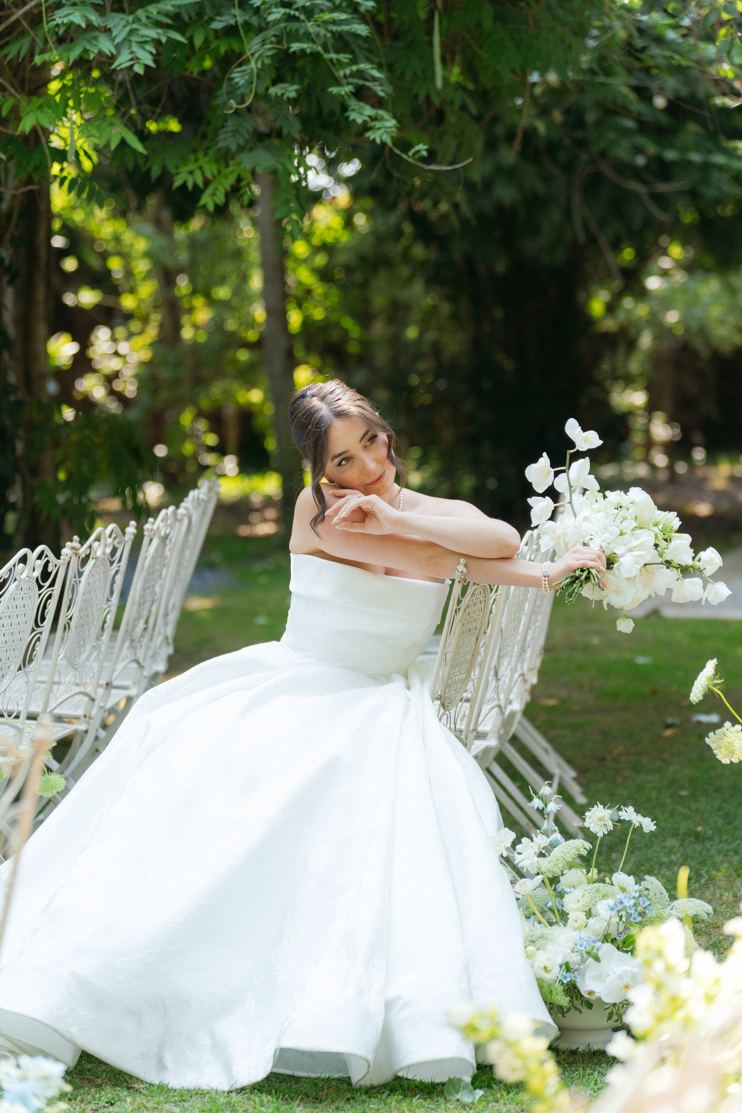 André and Gabrielle | A Timeless Garden Wedding at the Aqueduct