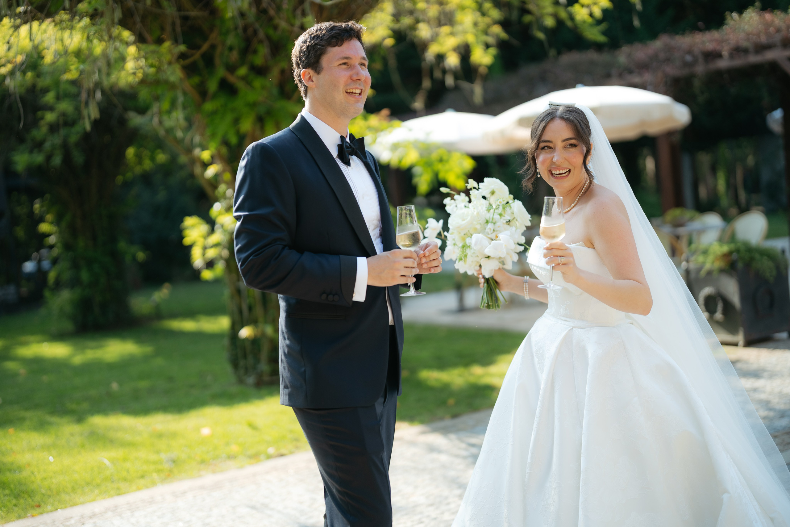 André and Gabrielle | A Timeless Garden Wedding at the Aqueduct