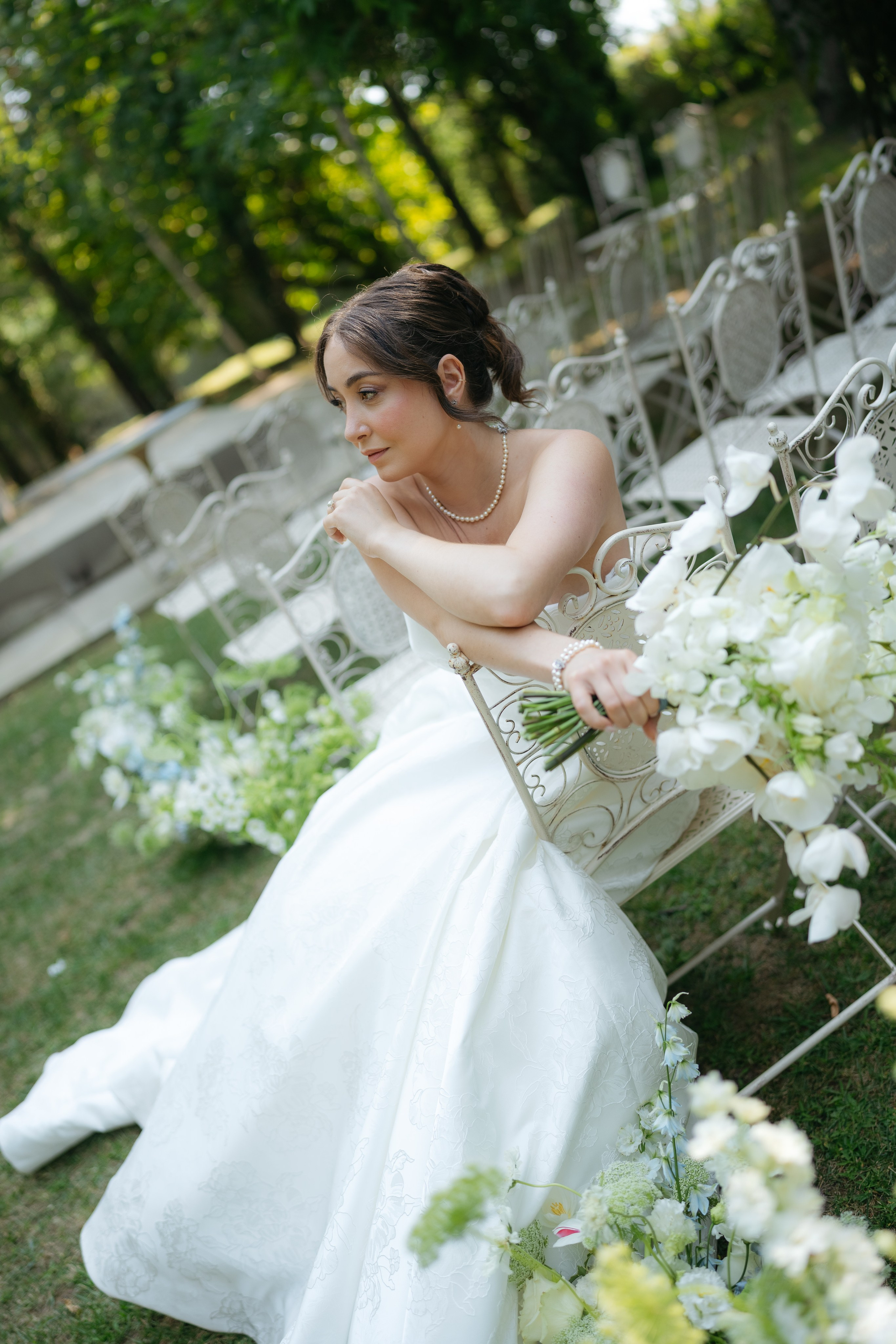 André and Gabrielle | A Timeless Garden Wedding at the Aqueduct