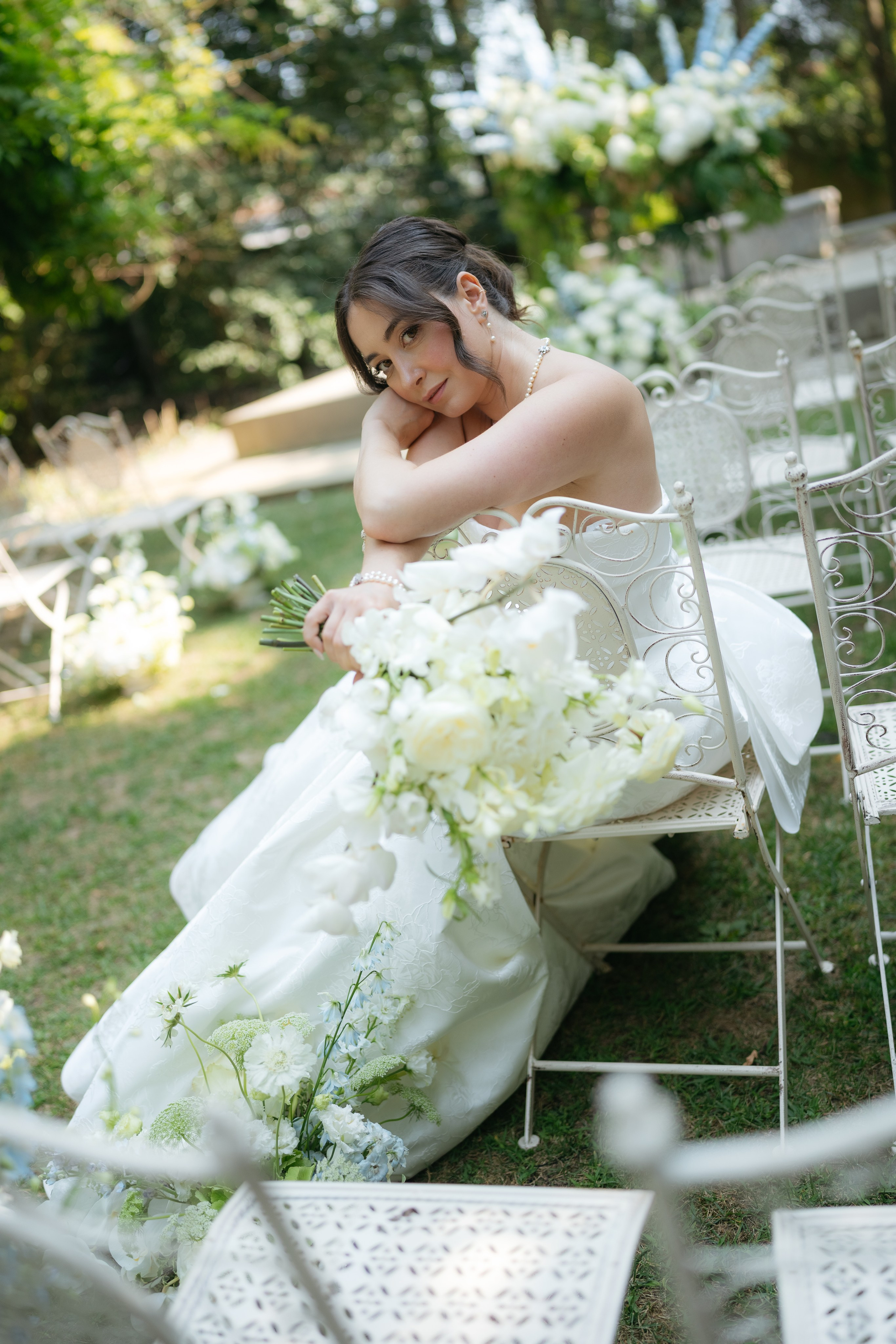 André and Gabrielle | A Timeless Garden Wedding at the Aqueduct