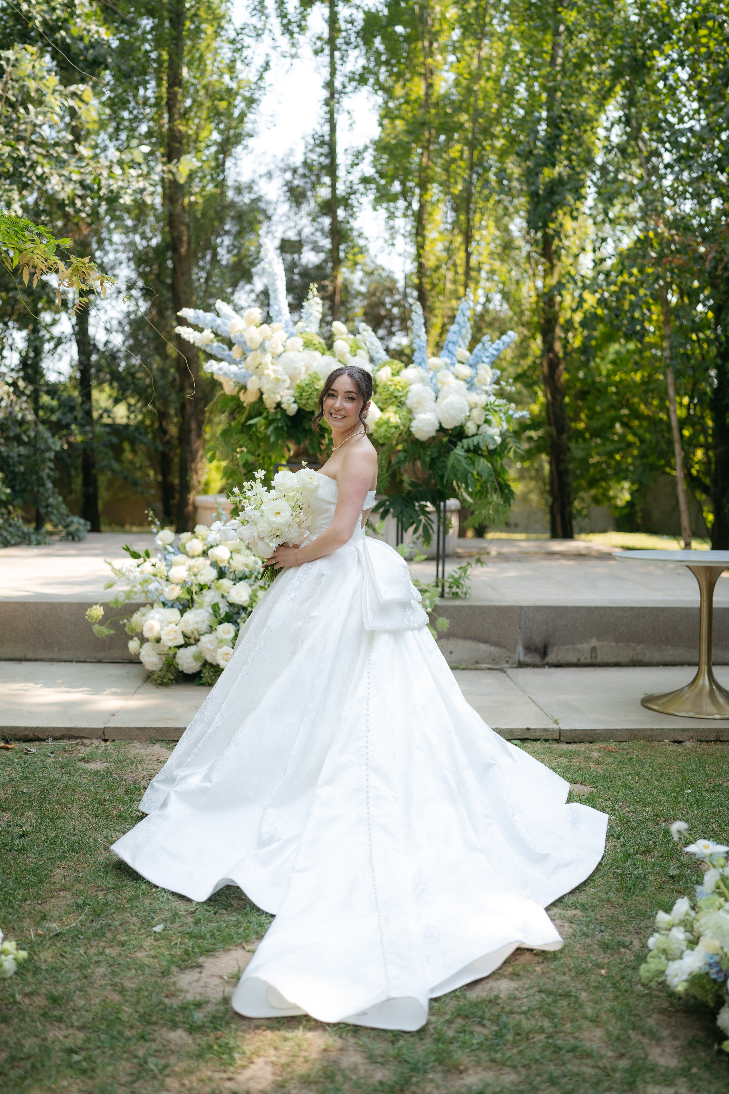 André and Gabrielle | A Timeless Garden Wedding at the Aqueduct