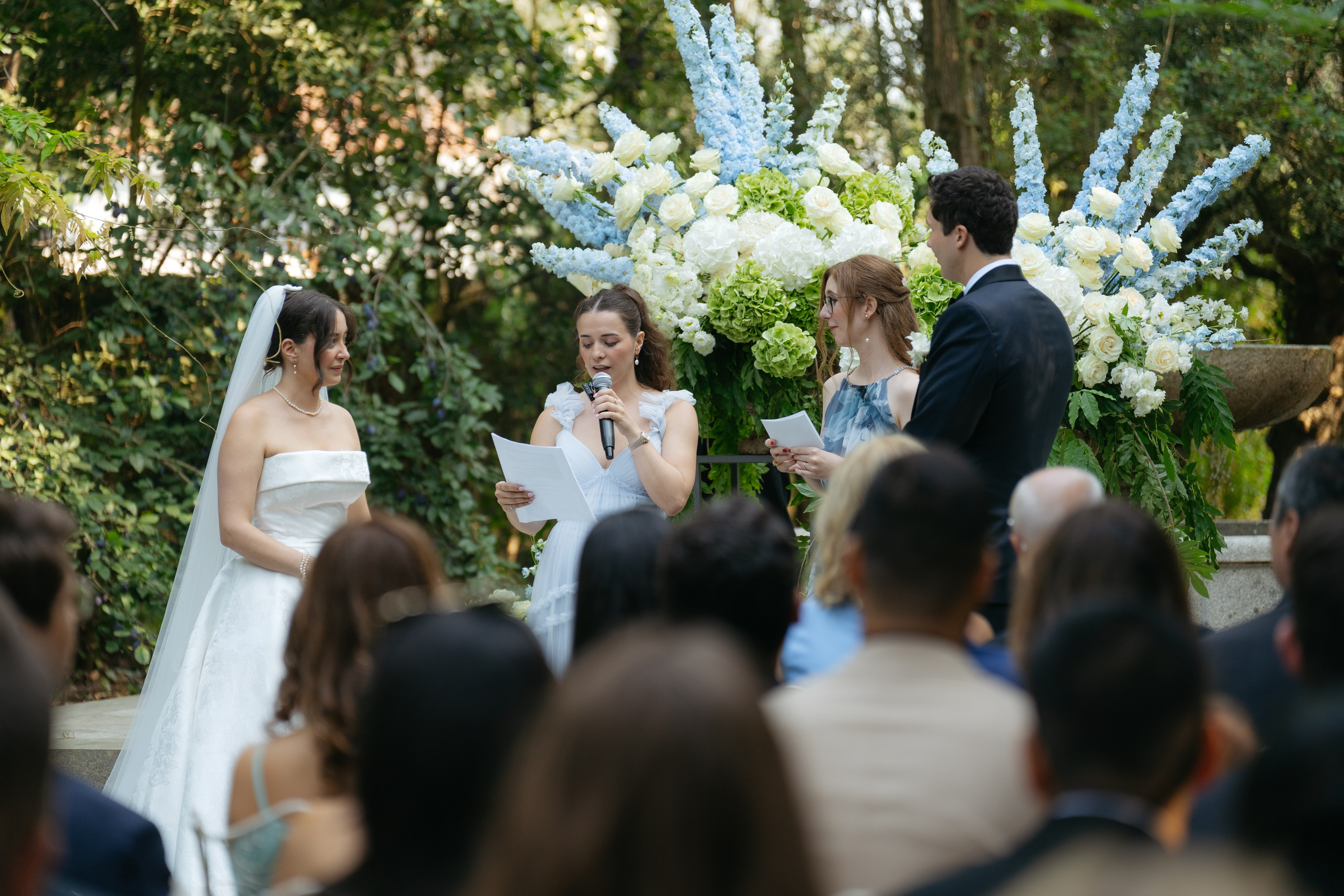 André and Gabrielle | A Timeless Garden Wedding at the Aqueduct