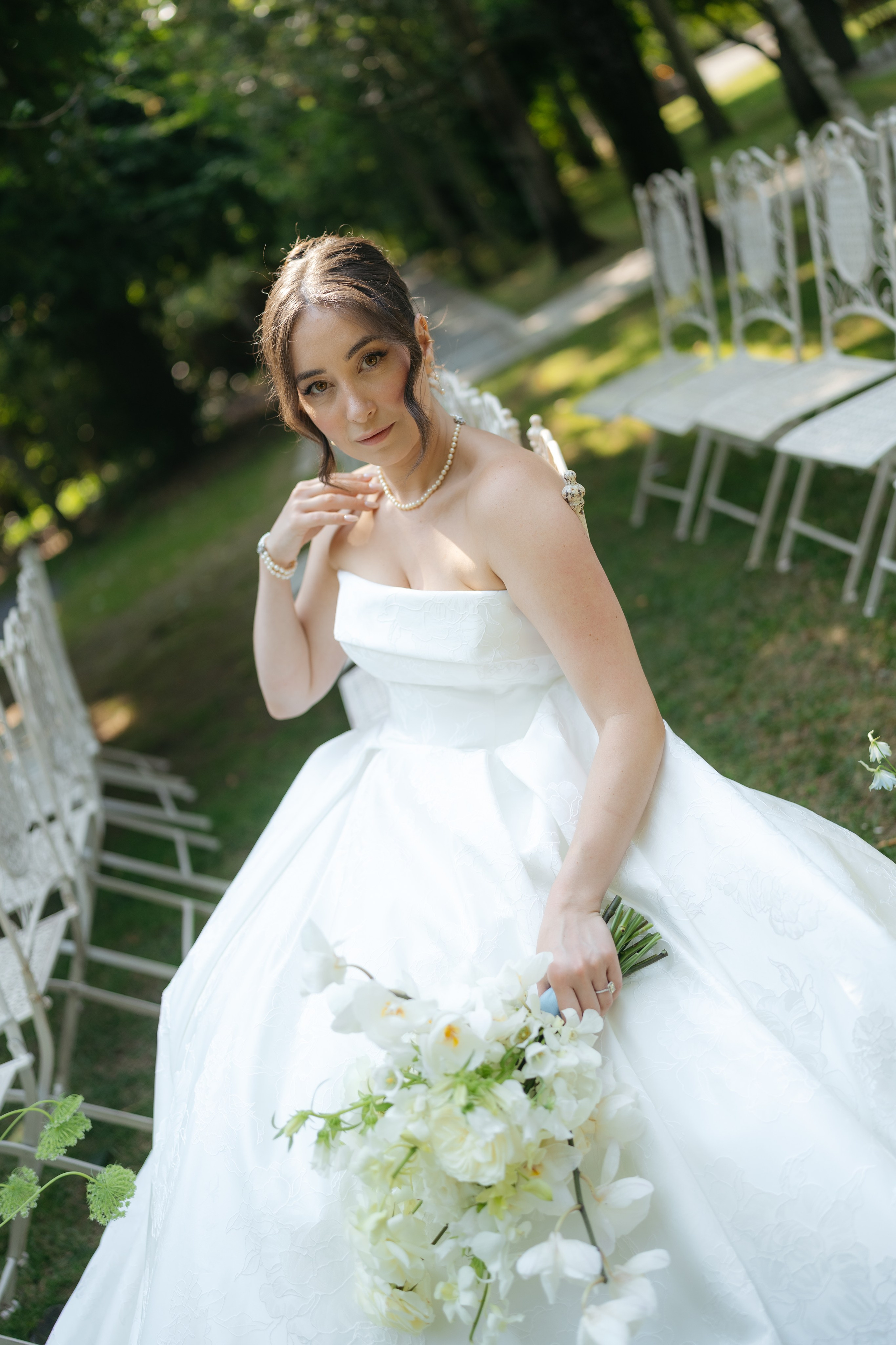 André and Gabrielle | A Timeless Garden Wedding at the Aqueduct
