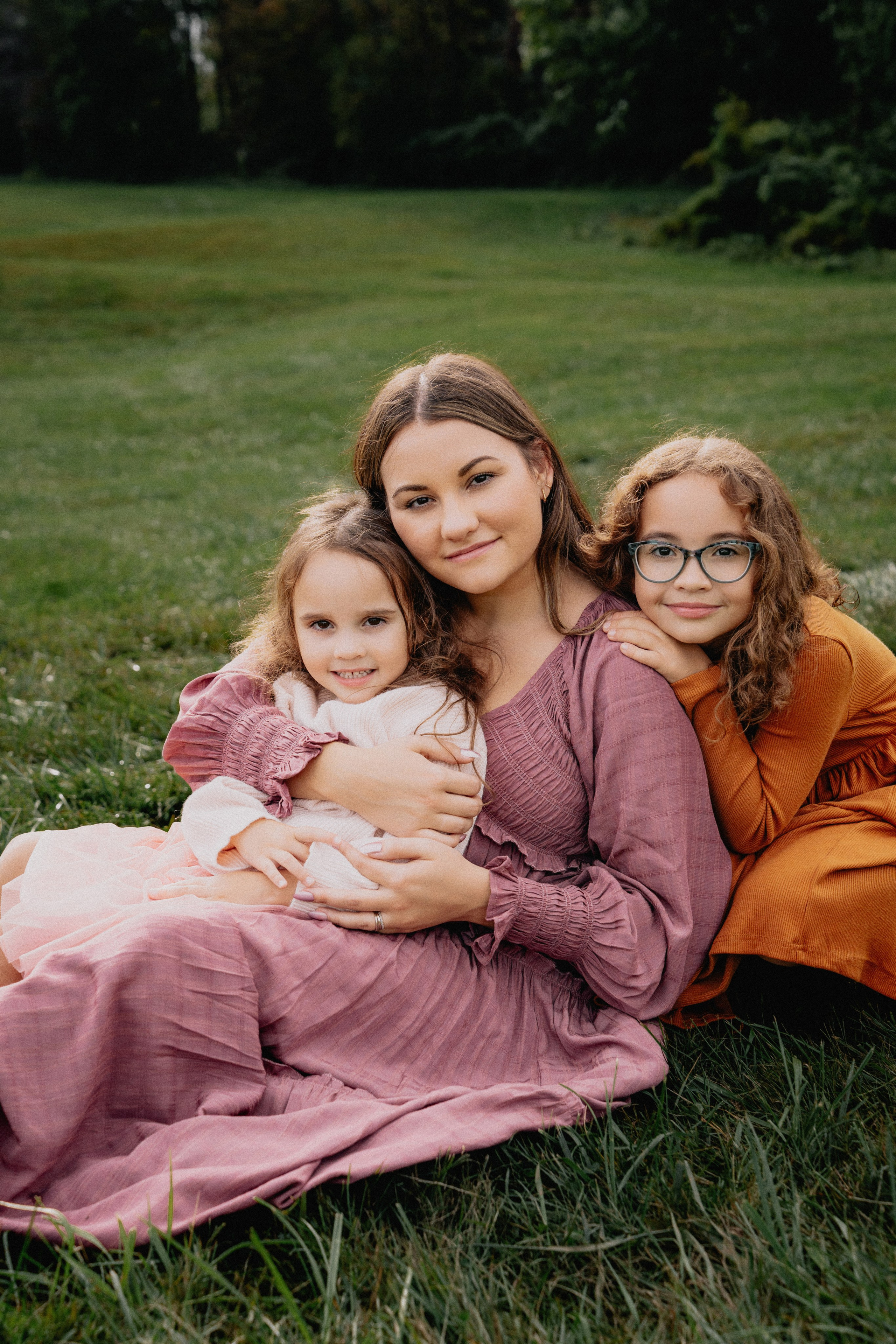 Alina, Vlad and kids outdoor. Wedding and family photographer and videographer PA, NJ, NY, DE, MD