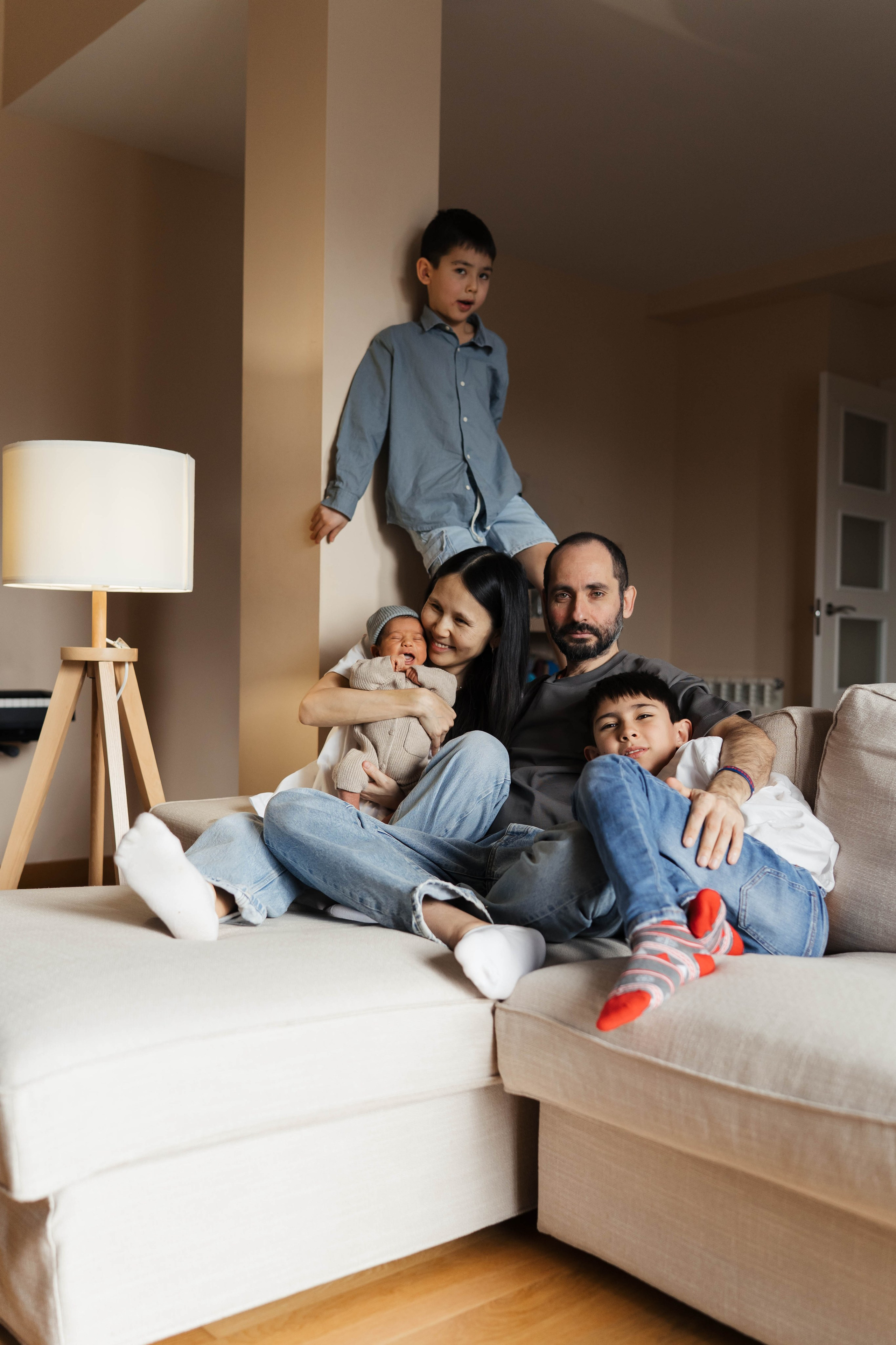 Дарина и семья. Family photographer in Oviedo — Yana Razina
