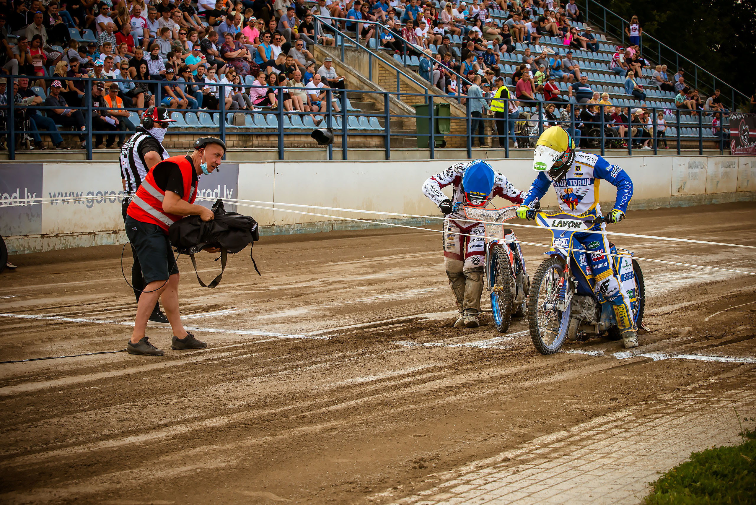 Lokomotiv Daugavpils — eWinner Apator Toruń / 2020-08-02. Fotogrāfs Romualds Rubenis un Artemijs Stašāns