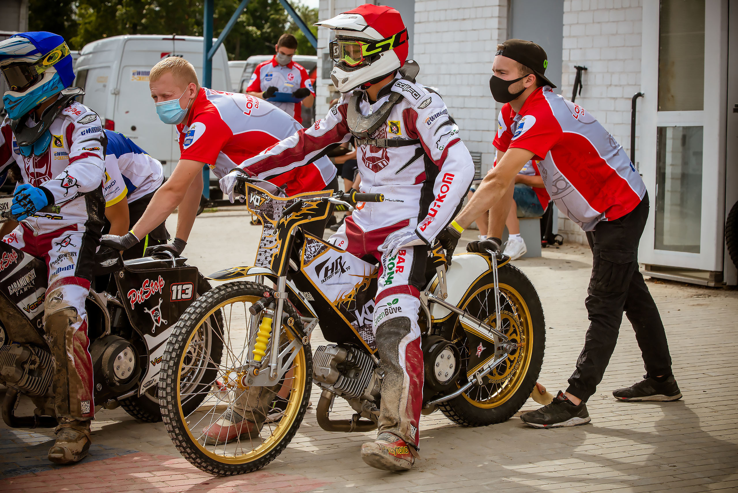 Lokomotiv Daugavpils — eWinner Apator Toruń / 2020-08-02. Fotogrāfs Romualds Rubenis un Artemijs Stašāns