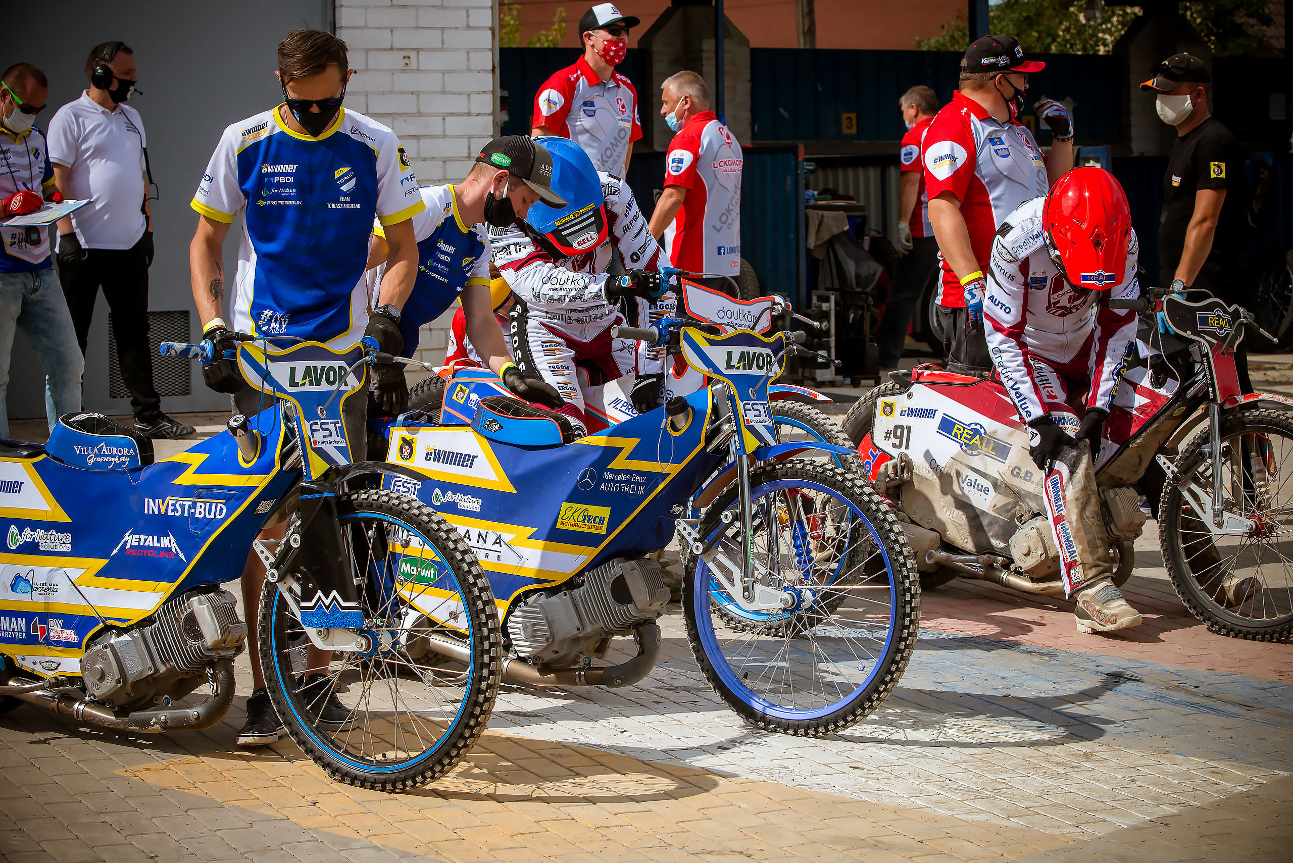 Lokomotiv Daugavpils — eWinner Apator Toruń / 2020-08-02. Fotogrāfs Romualds Rubenis un Artemijs Stašāns
