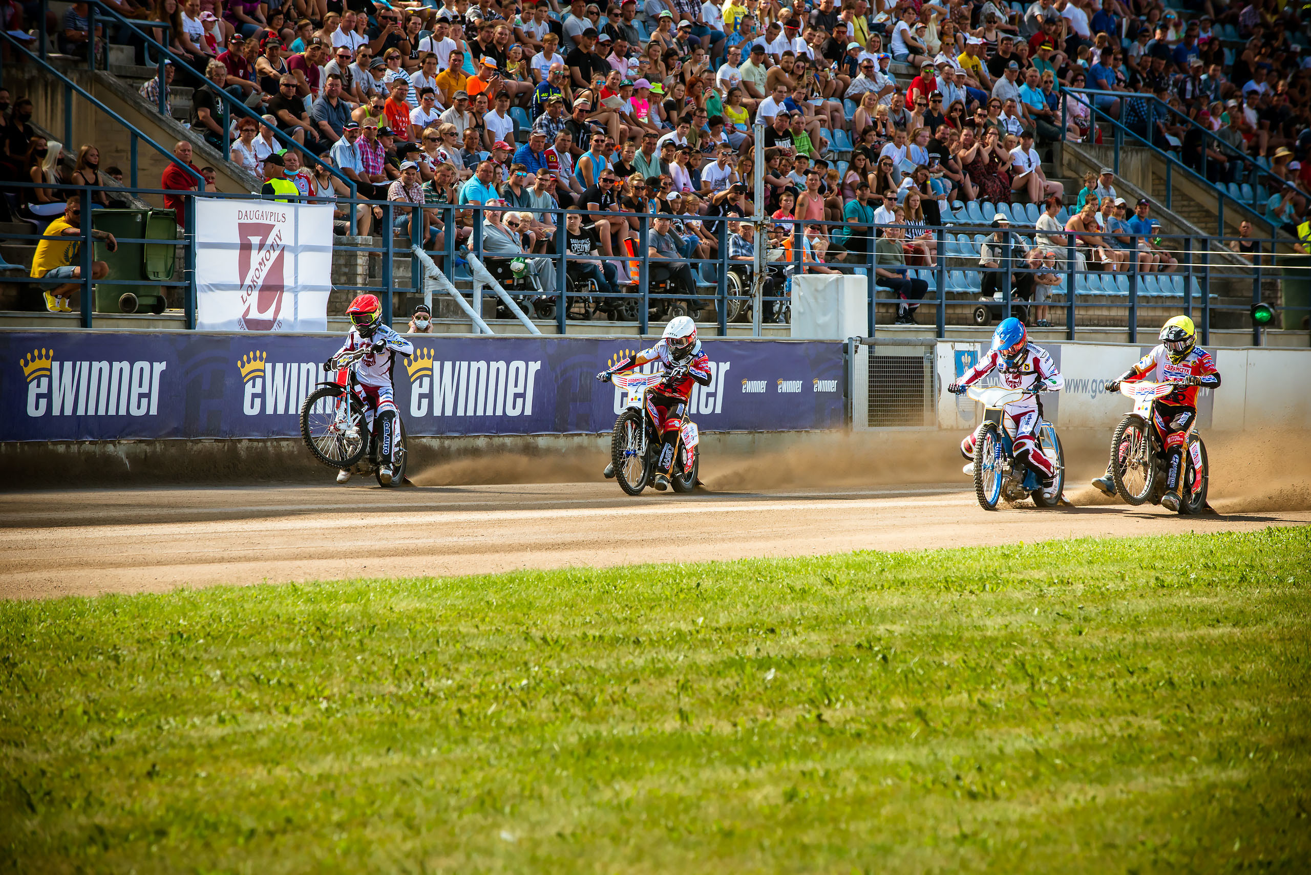 Lokomotiv Daugavpils — Abramczyk Polonia Bydgoszcz / 2020-08-09. Fotogrāfs Romualds Rubenis un Artemijs Stašāns