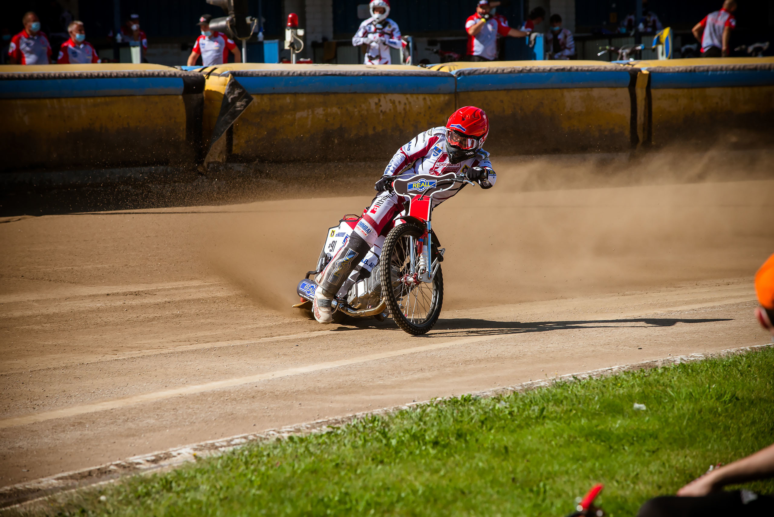Lokomotiv Daugavpils — Abramczyk Polonia Bydgoszcz / 2020-08-09. Fotogrāfs Romualds Rubenis un Artemijs Stašāns