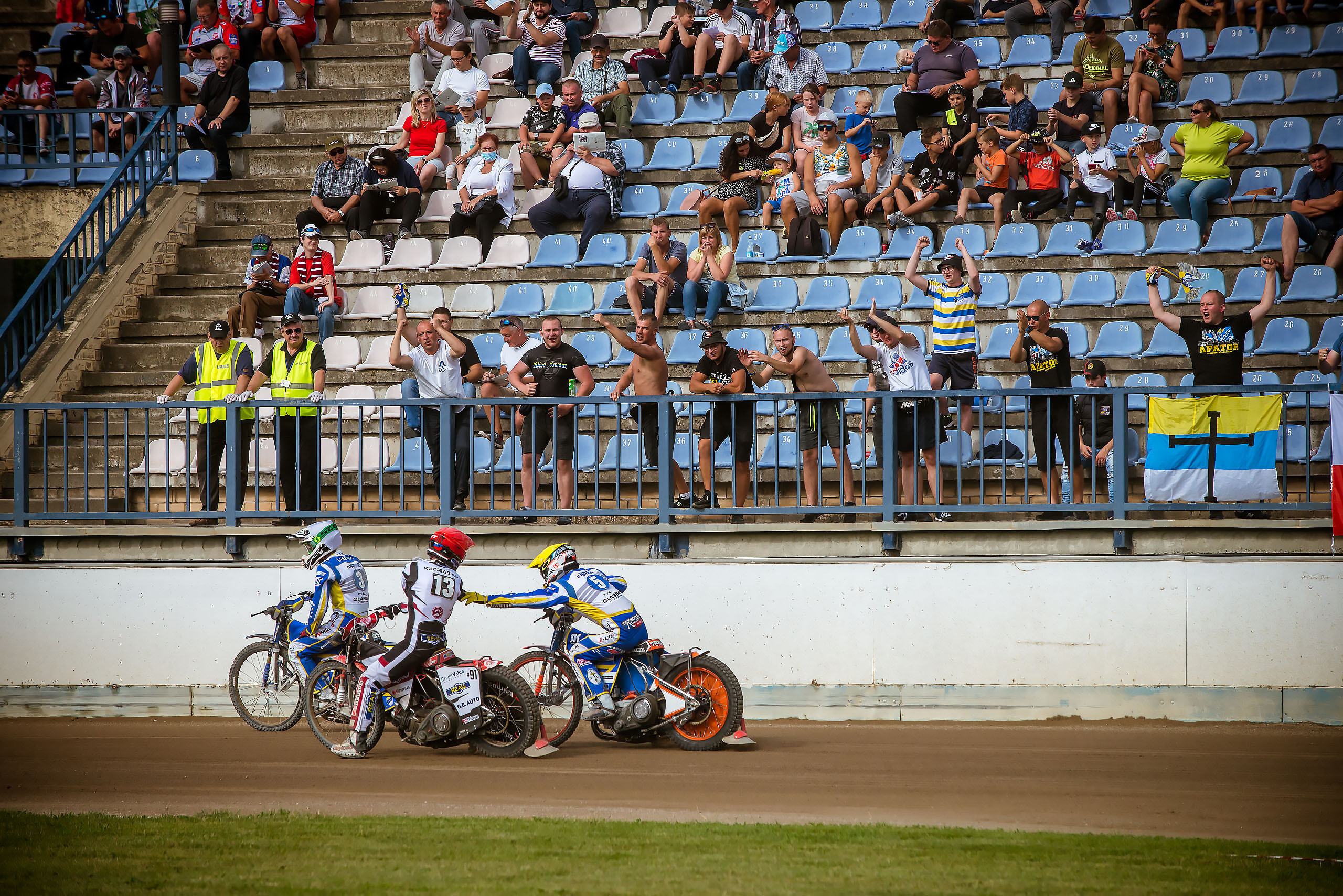 Lokomotiv Daugavpils — eWinner Apator Toruń / 2020-08-02. Fotogrāfs Romualds Rubenis un Artemijs Stašāns