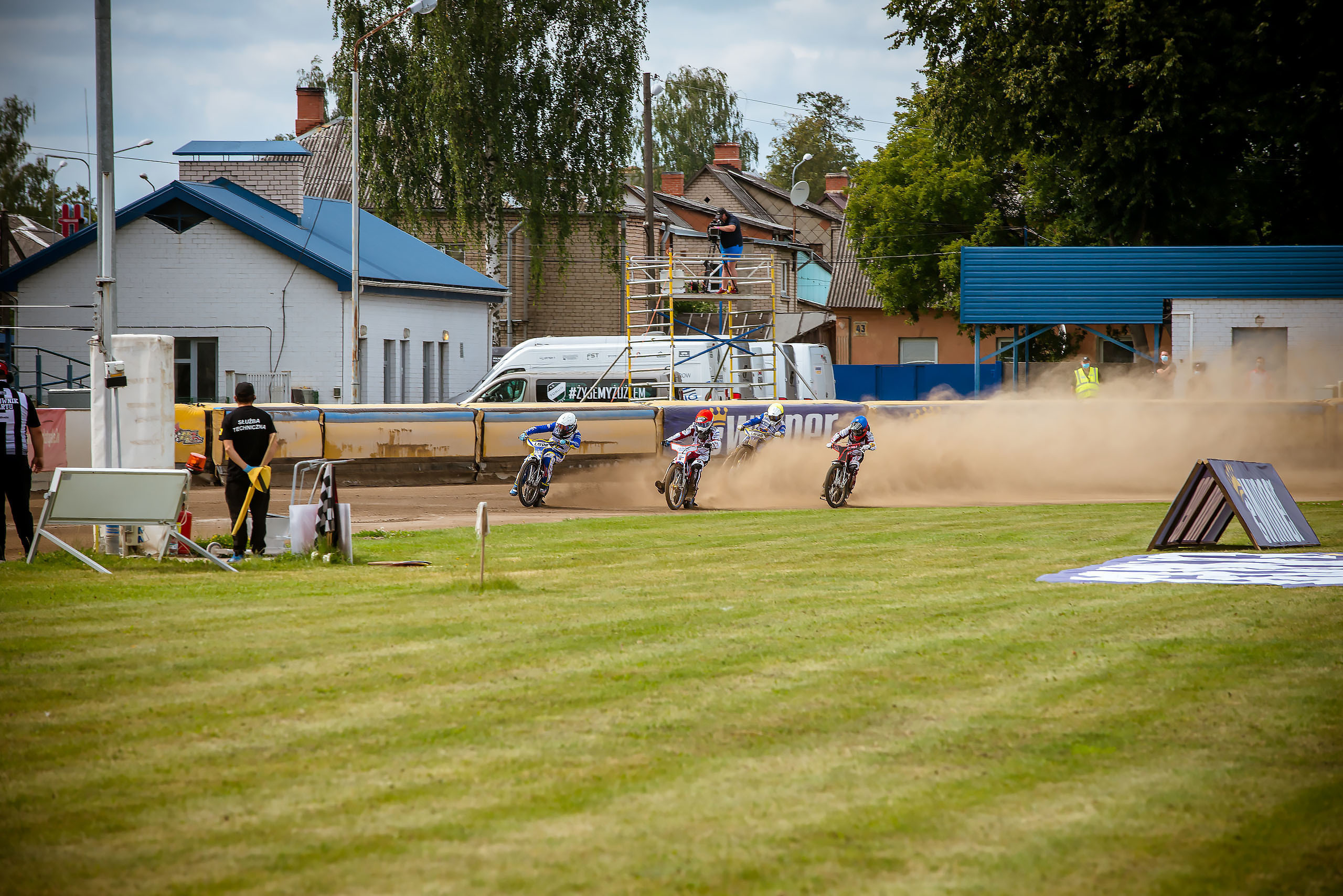 Lokomotiv Daugavpils — eWinner Apator Toruń / 2020-08-02. Fotogrāfs Romualds Rubenis un Artemijs Stašāns