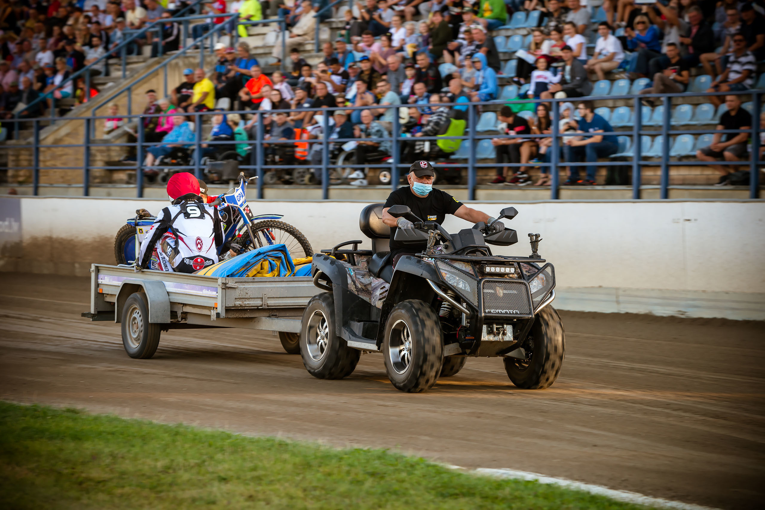 Lokomotiv Daugavpils — Car Gwarant Kapi Meble Budex Start Gniezno / 2020-08-24. Fotogrāfs Romualds Rubenis un Artemijs Stašāns
