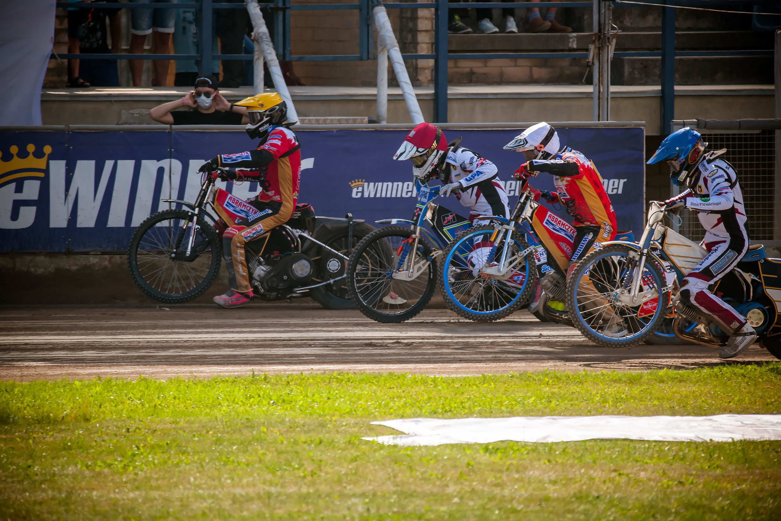 Lokomotiv Daugavpils — Abramczyk Polonia Bydgoszcz / 2020-08-09. Fotogrāfs Romualds Rubenis un Artemijs Stašāns