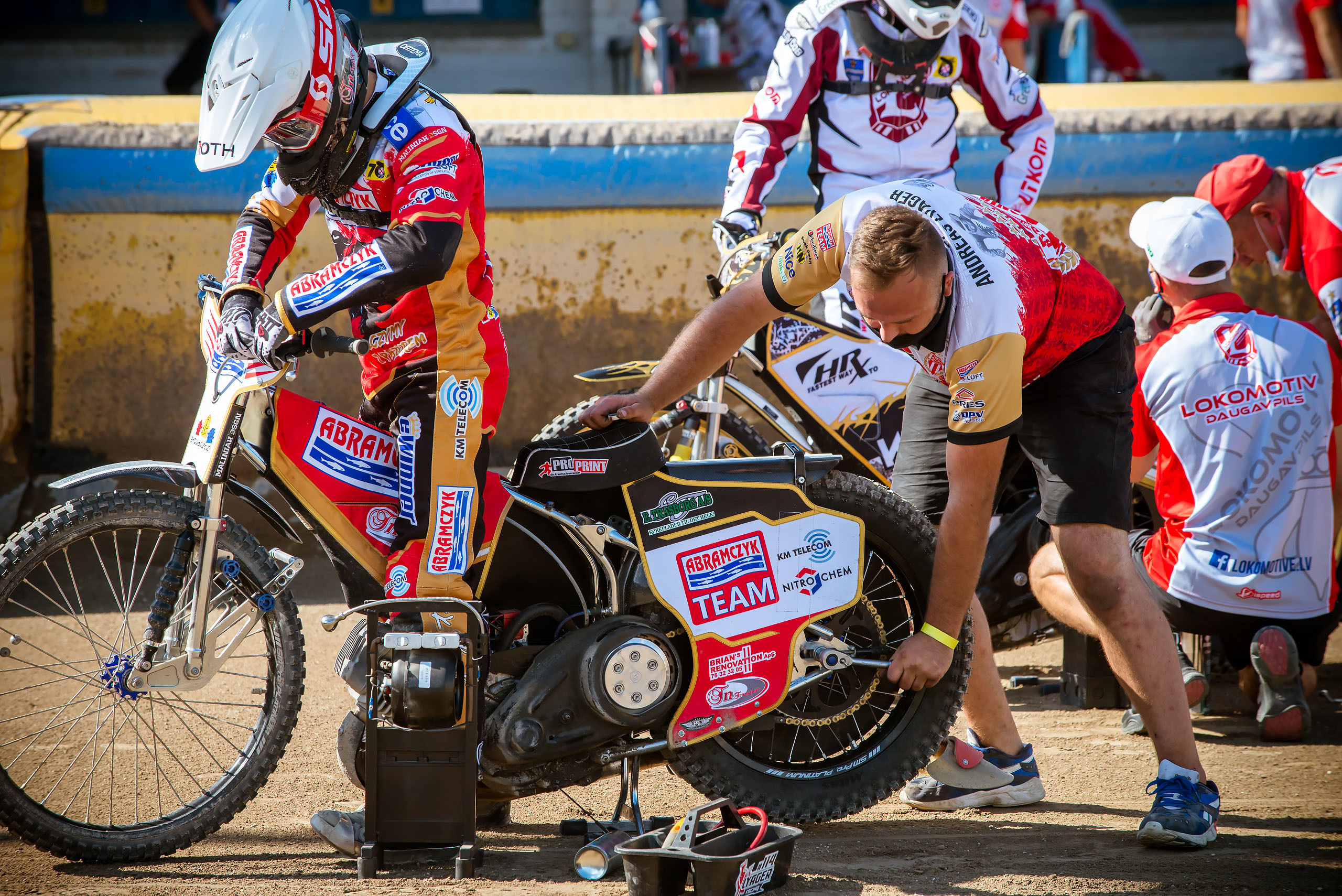 Lokomotiv Daugavpils — Abramczyk Polonia Bydgoszcz / 2020-08-09. Fotogrāfs Romualds Rubenis un Artemijs Stašāns