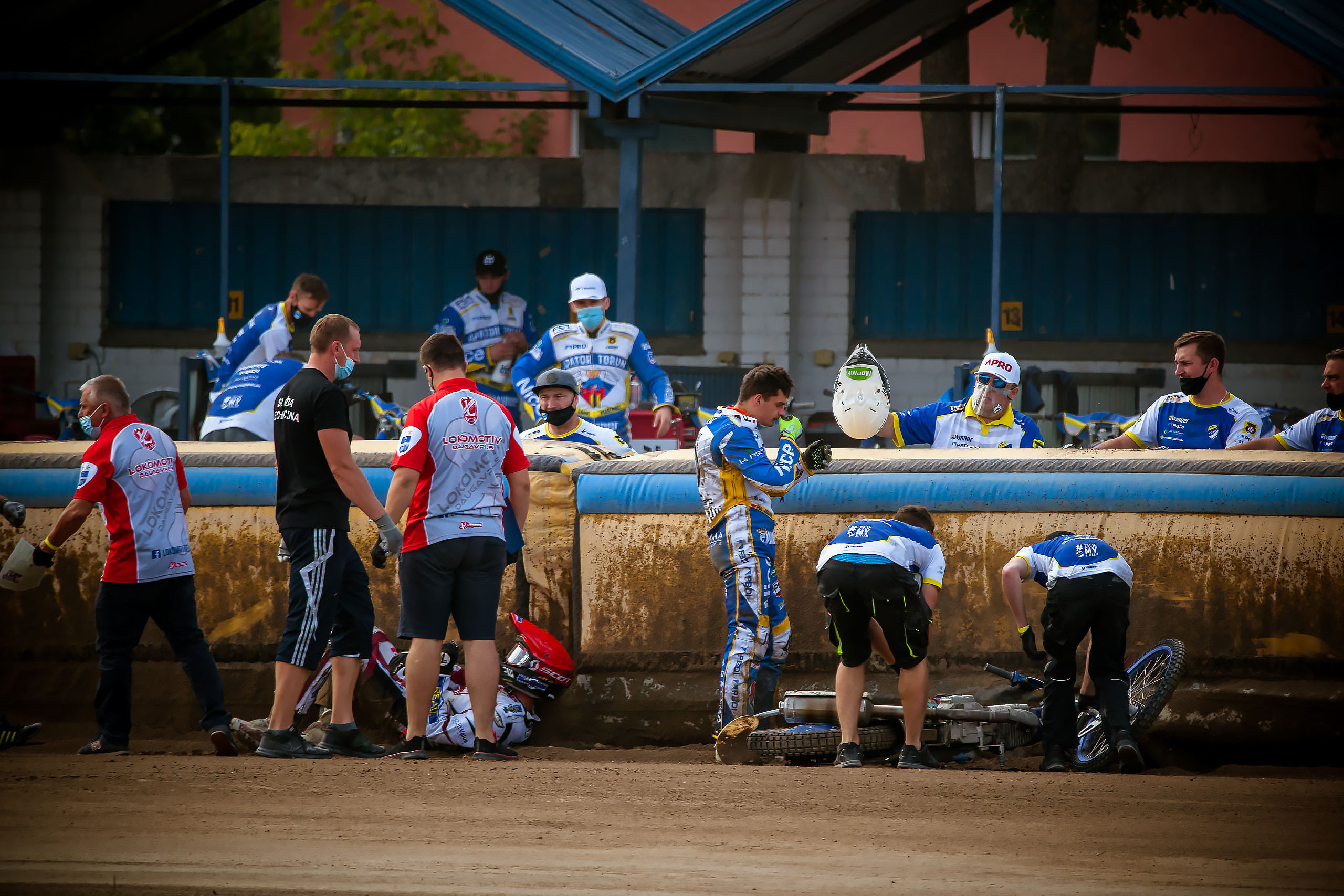 Lokomotiv Daugavpils — eWinner Apator Toruń / 2020-08-02. Fotogrāfs Romualds Rubenis un Artemijs Stašāns