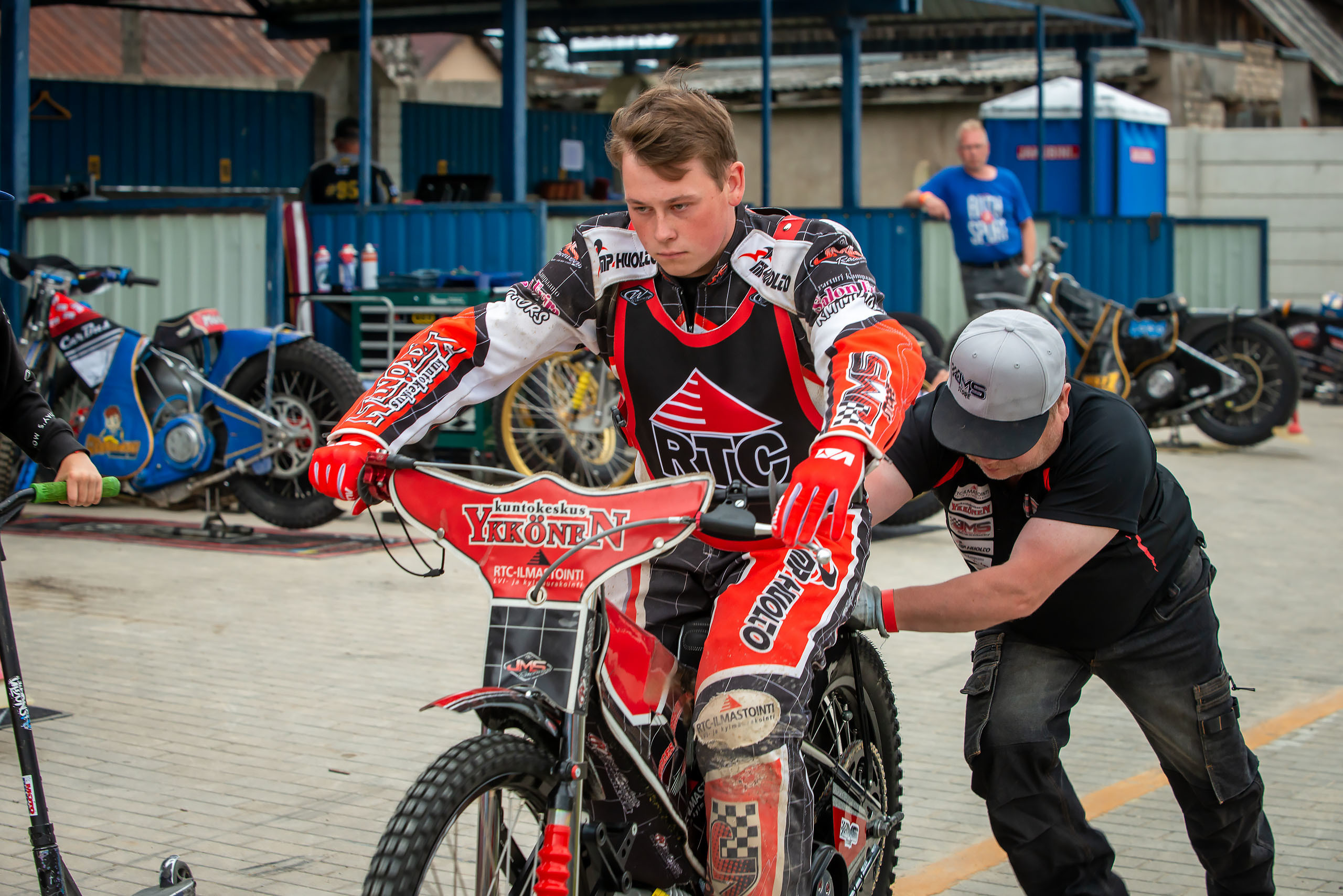 Latvijas čempionats / 2020. Fotogrāfs Romualds Rubenis un Artemijs Stašāns