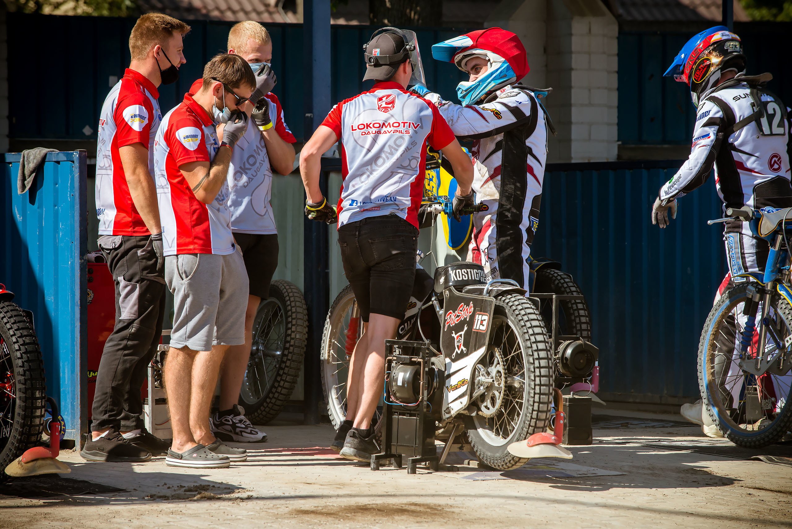 Lokomotiv Daugavpils — Abramczyk Polonia Bydgoszcz / 2020-08-09. Fotogrāfs Romualds Rubenis un Artemijs Stašāns