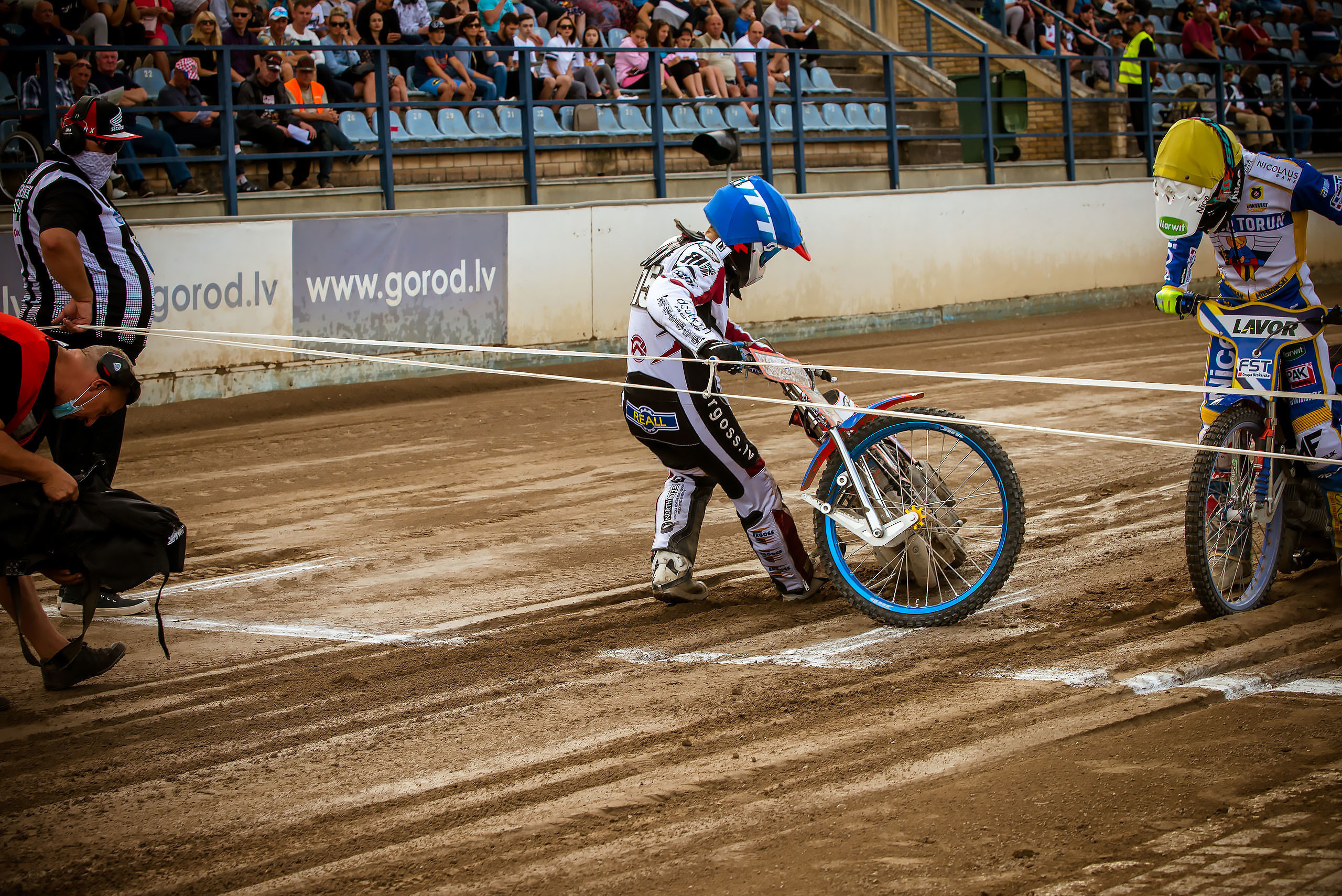 Lokomotiv Daugavpils — eWinner Apator Toruń / 2020-08-02. Fotogrāfs Romualds Rubenis un Artemijs Stašāns