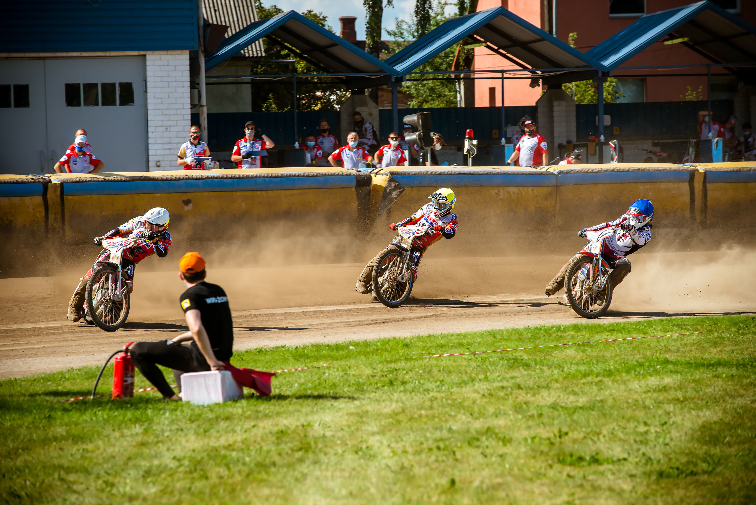 Lokomotiv Daugavpils — Abramczyk Polonia Bydgoszcz / 2020-08-09. Fotogrāfs Romualds Rubenis un Artemijs Stašāns
