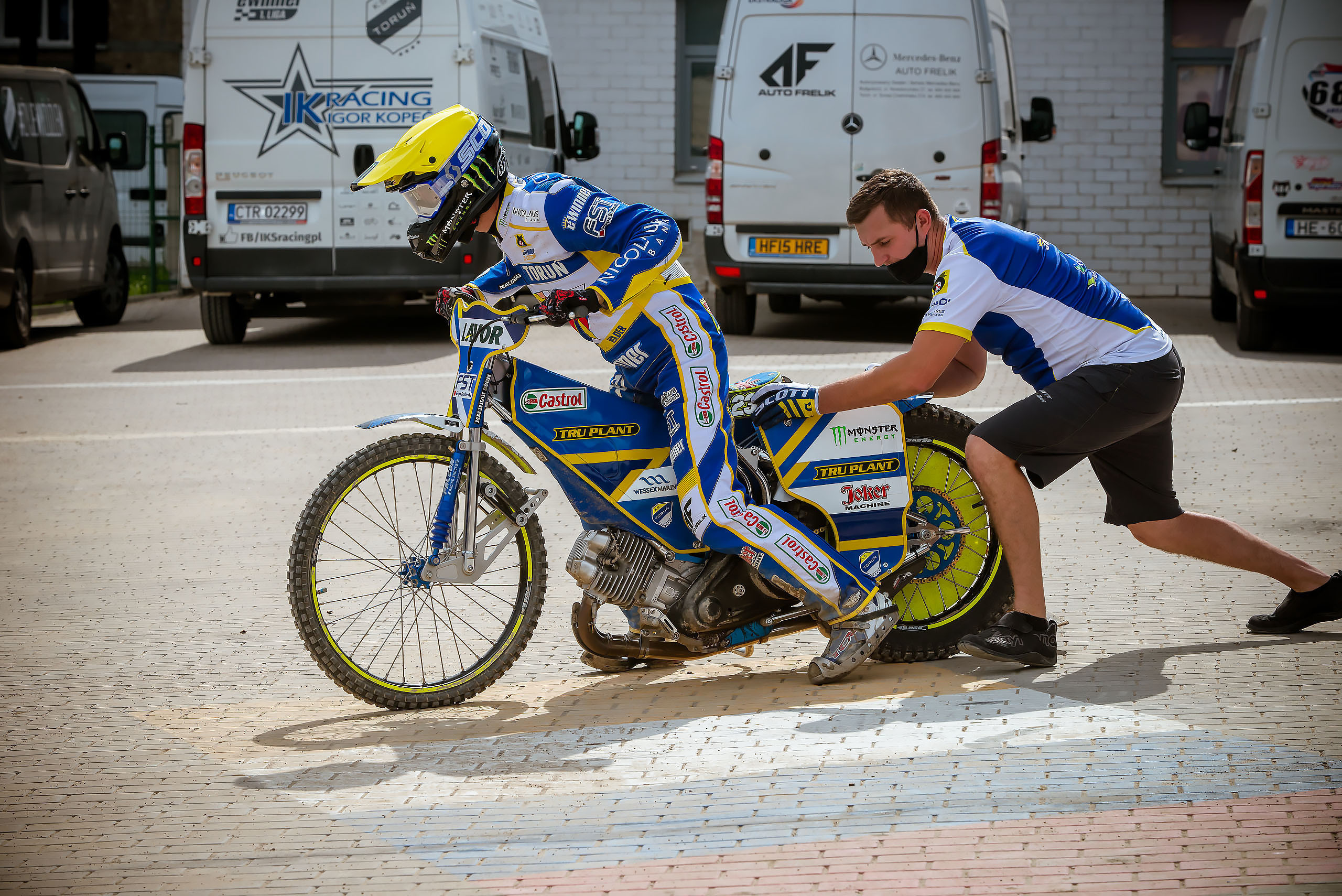Lokomotiv Daugavpils — eWinner Apator Toruń / 2020-08-02. Fotogrāfs Romualds Rubenis un Artemijs Stašāns