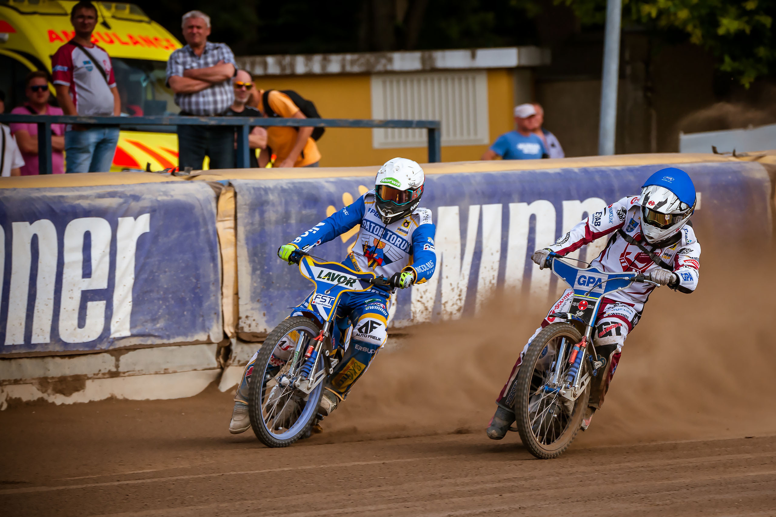 Lokomotiv Daugavpils — eWinner Apator Toruń / 2020-08-02. Fotogrāfs Romualds Rubenis un Artemijs Stašāns