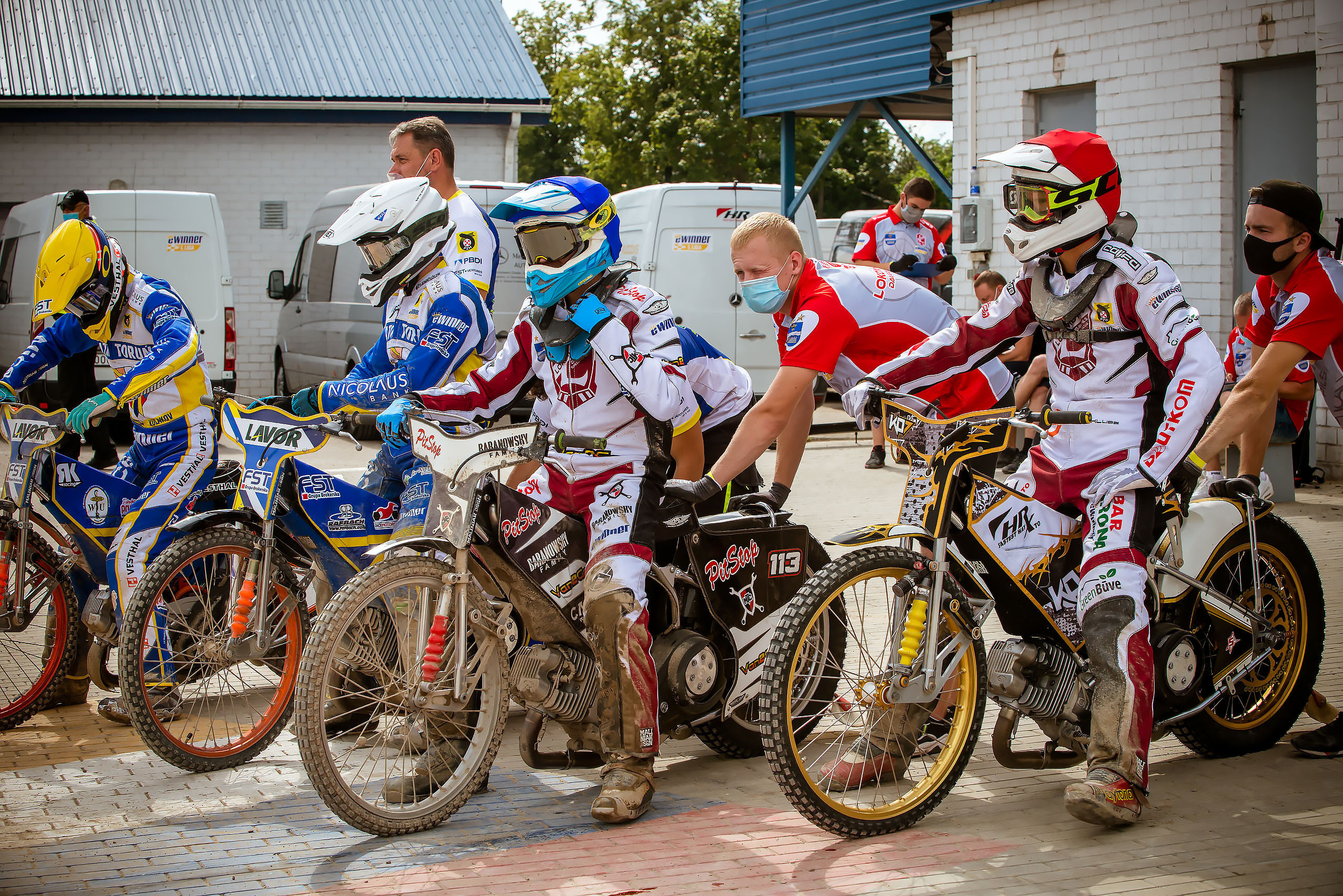 Lokomotiv Daugavpils — eWinner Apator Toruń / 2020-08-02. Fotogrāfs Romualds Rubenis un Artemijs Stašāns