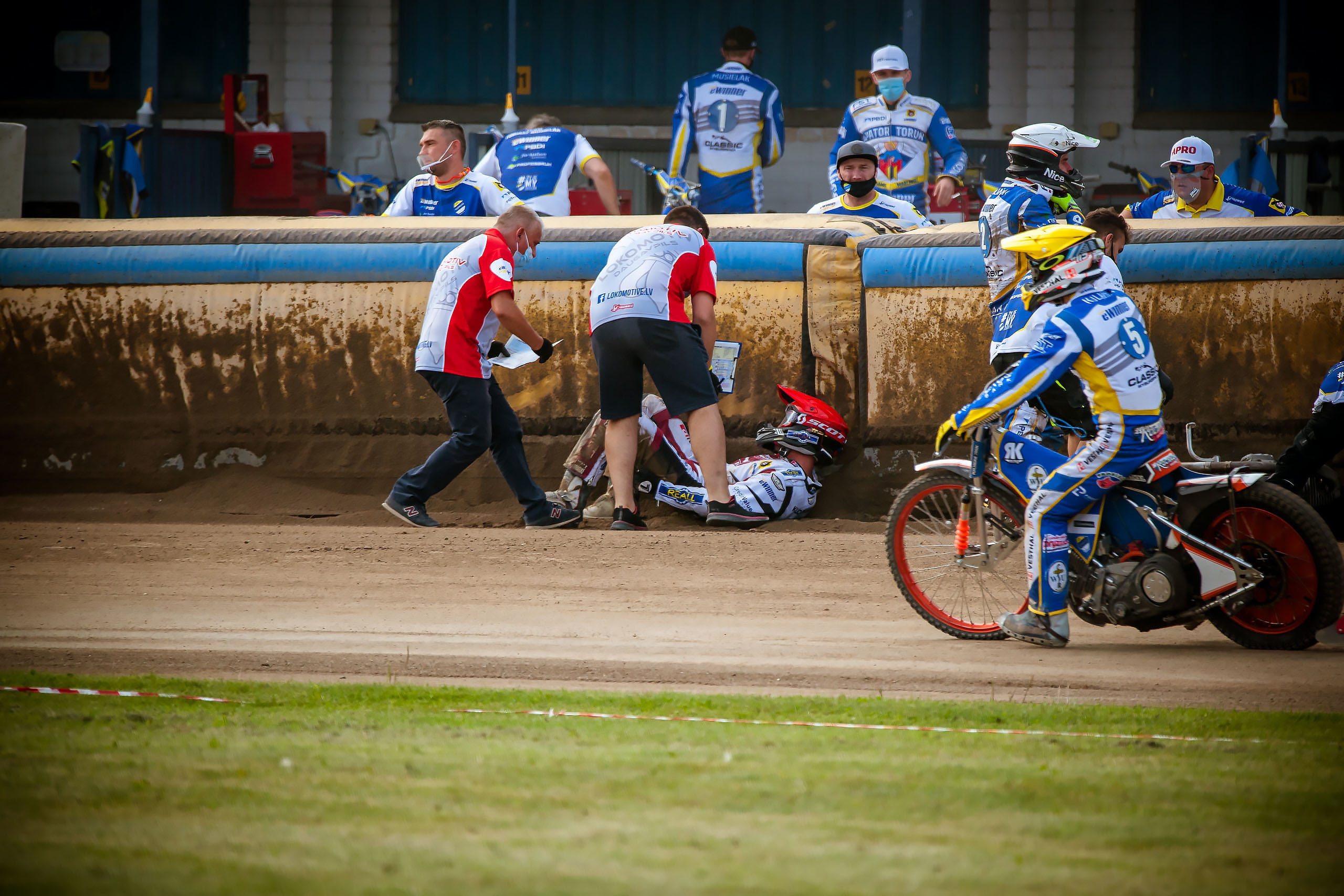 Lokomotiv Daugavpils — eWinner Apator Toruń / 2020-08-02. Fotogrāfs Romualds Rubenis un Artemijs Stašāns