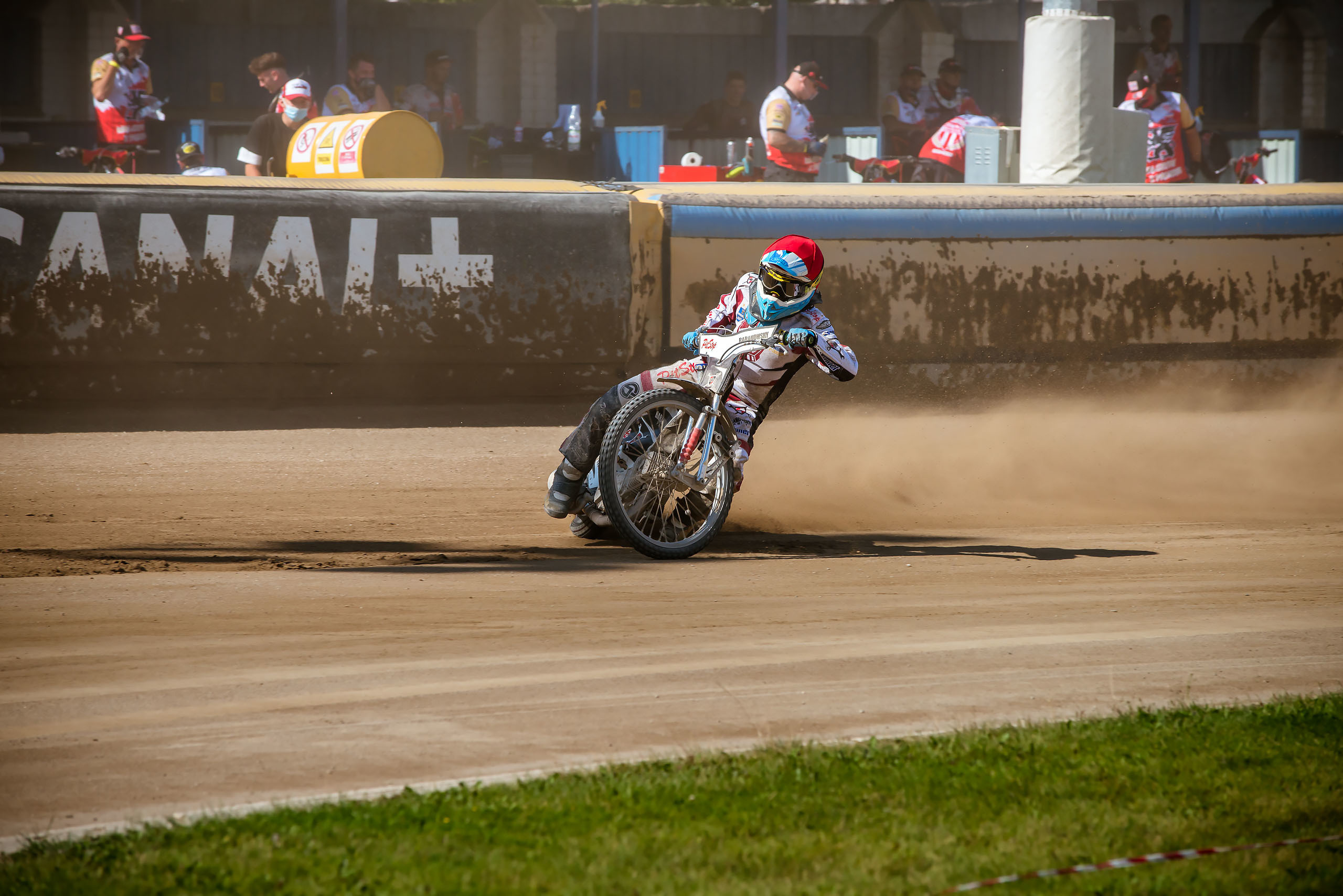 Lokomotiv Daugavpils — Abramczyk Polonia Bydgoszcz / 2020-08-09. Fotogrāfs Romualds Rubenis un Artemijs Stašāns