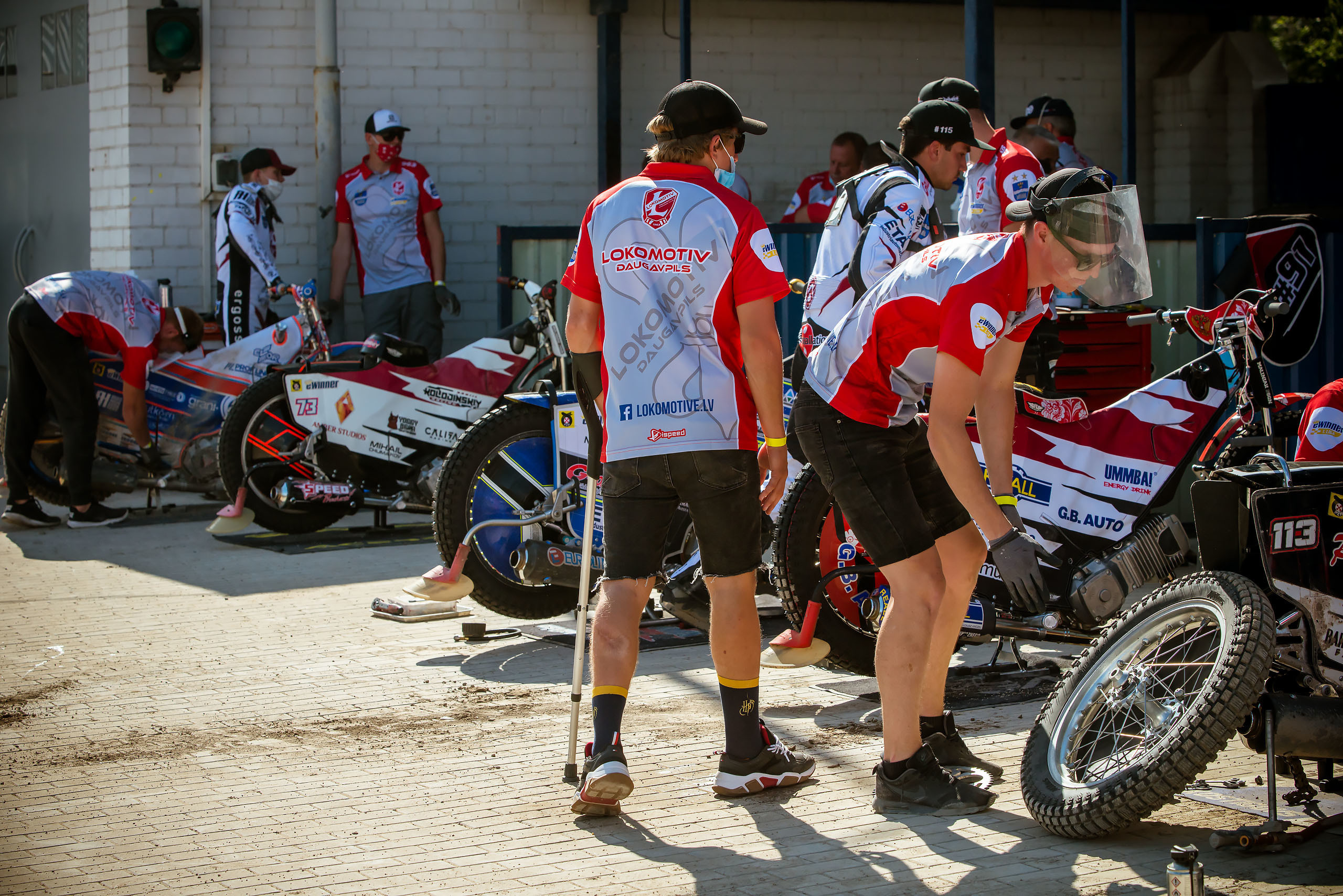 Lokomotiv Daugavpils — Abramczyk Polonia Bydgoszcz / 2020-08-09. Fotogrāfs Romualds Rubenis un Artemijs Stašāns