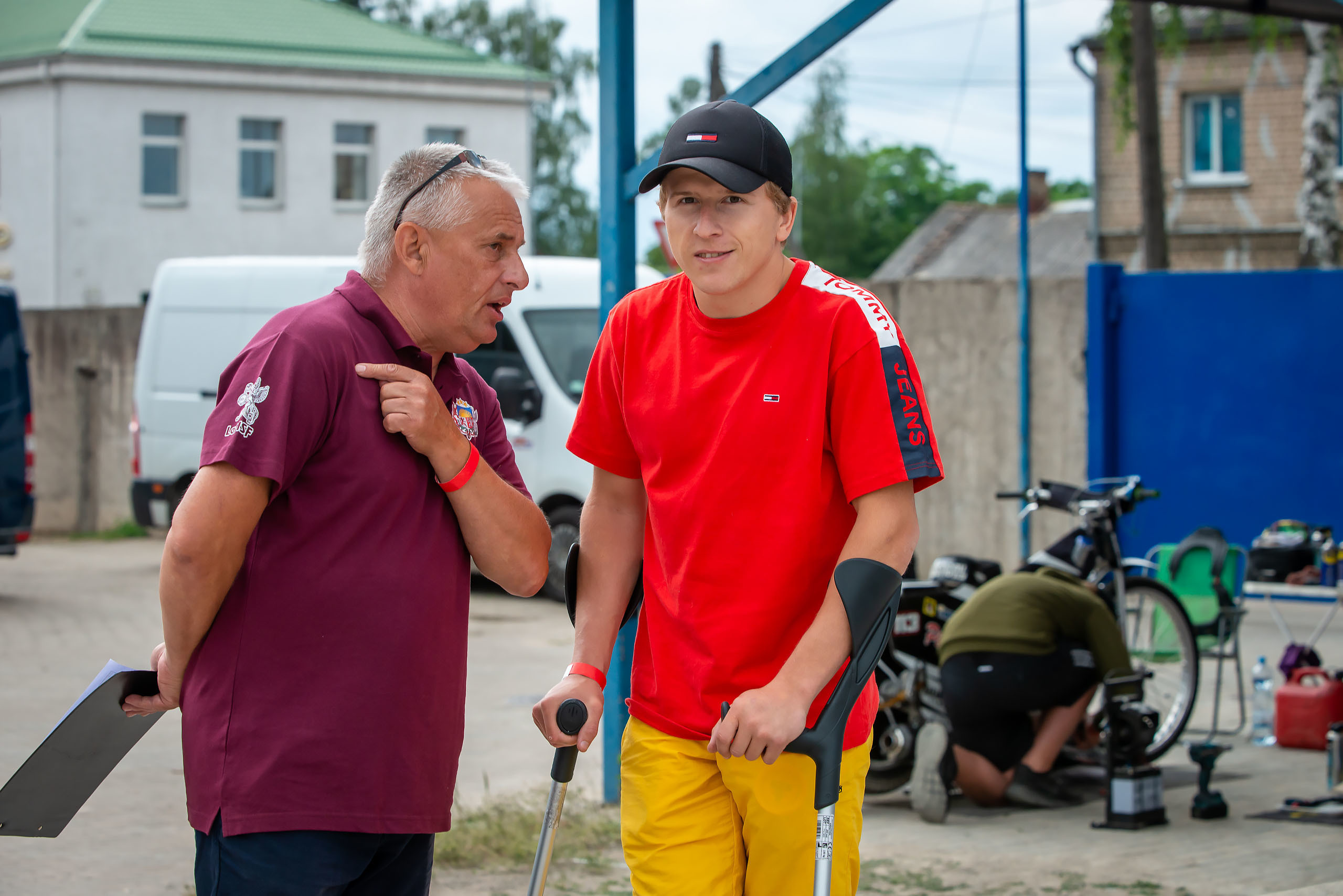 Latvijas čempionats / 2020. Fotogrāfs Romualds Rubenis un Artemijs Stašāns
