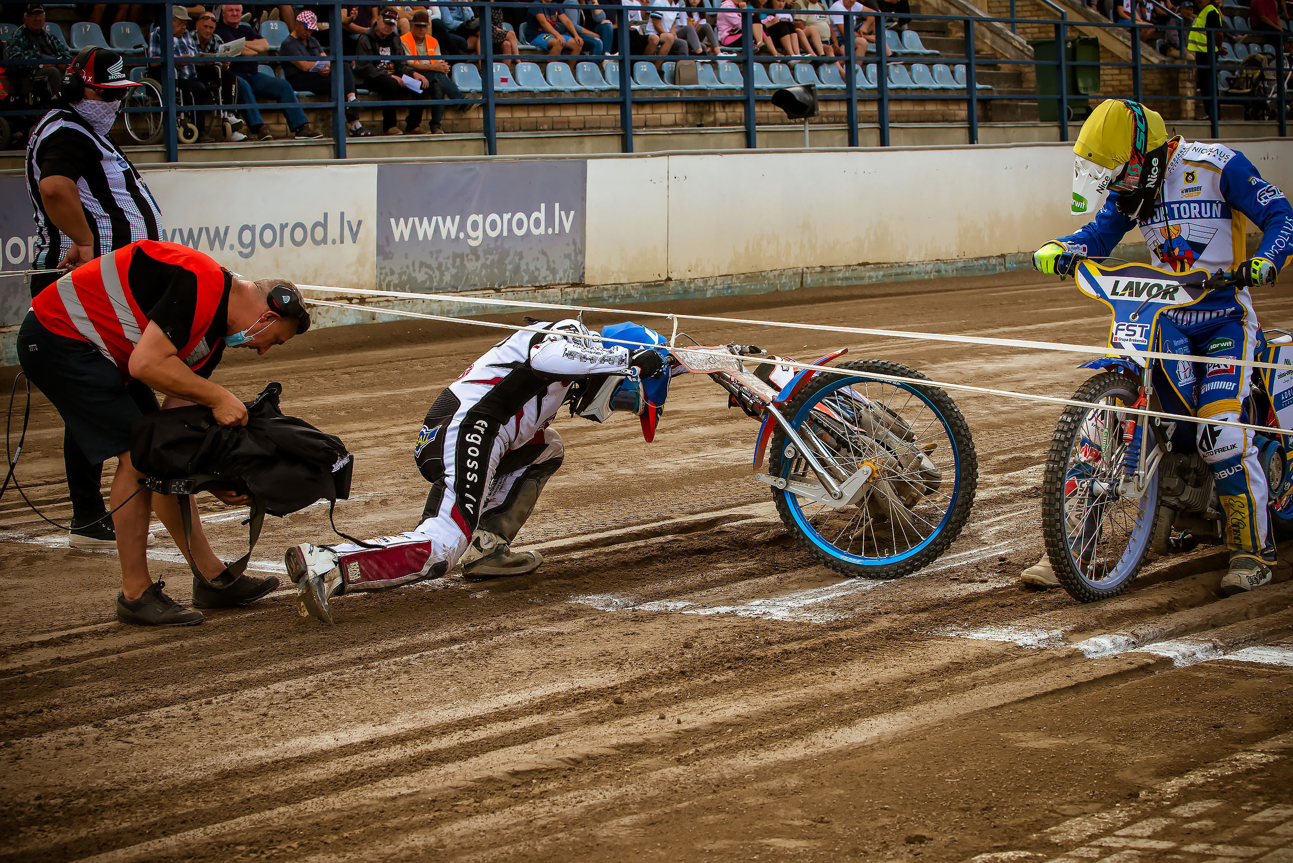 Lokomotiv Daugavpils — eWinner Apator Toruń / 2020-08-02. Fotogrāfs Romualds Rubenis un Artemijs Stašāns