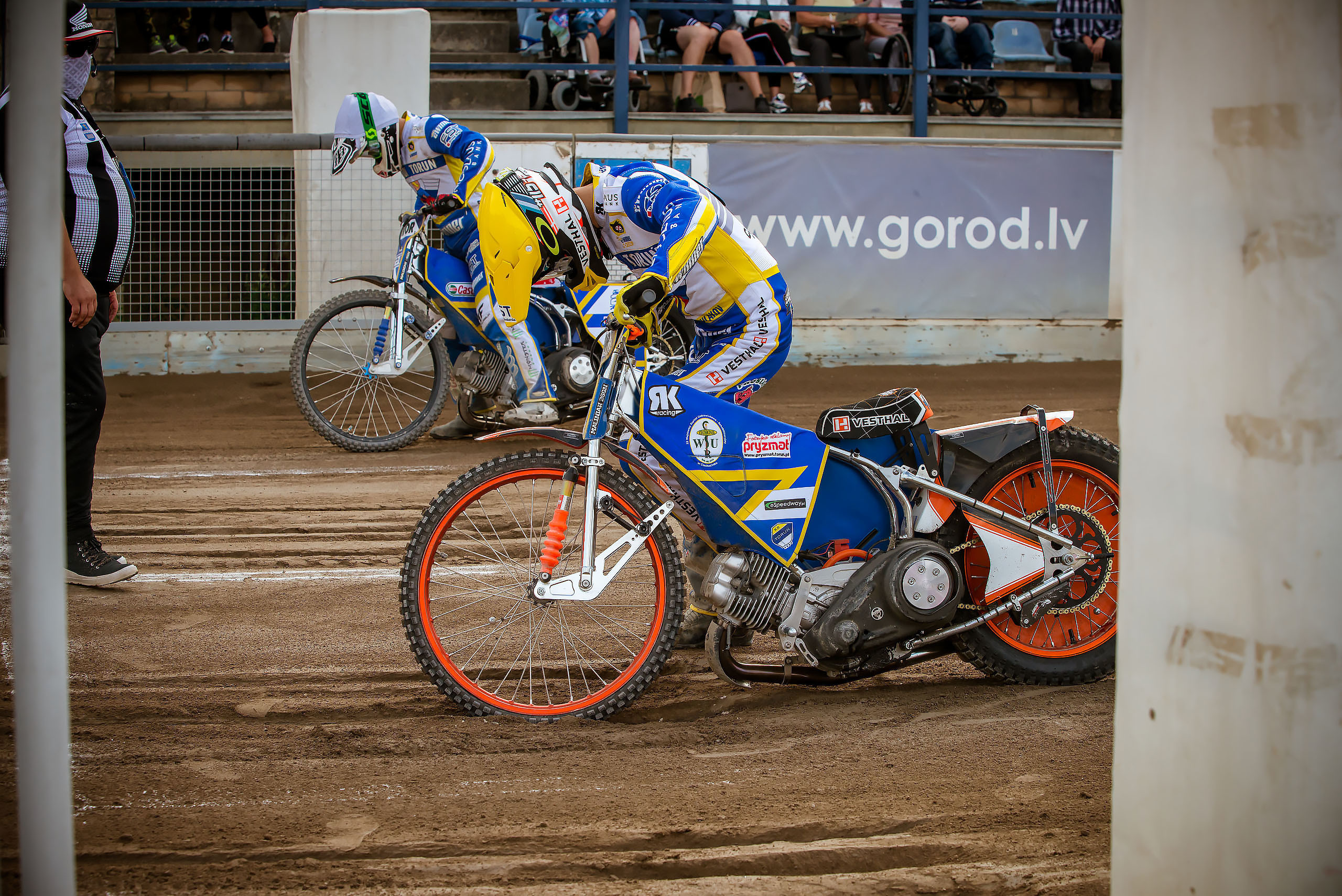 Lokomotiv Daugavpils — eWinner Apator Toruń / 2020-08-02. Fotogrāfs Romualds Rubenis un Artemijs Stašāns