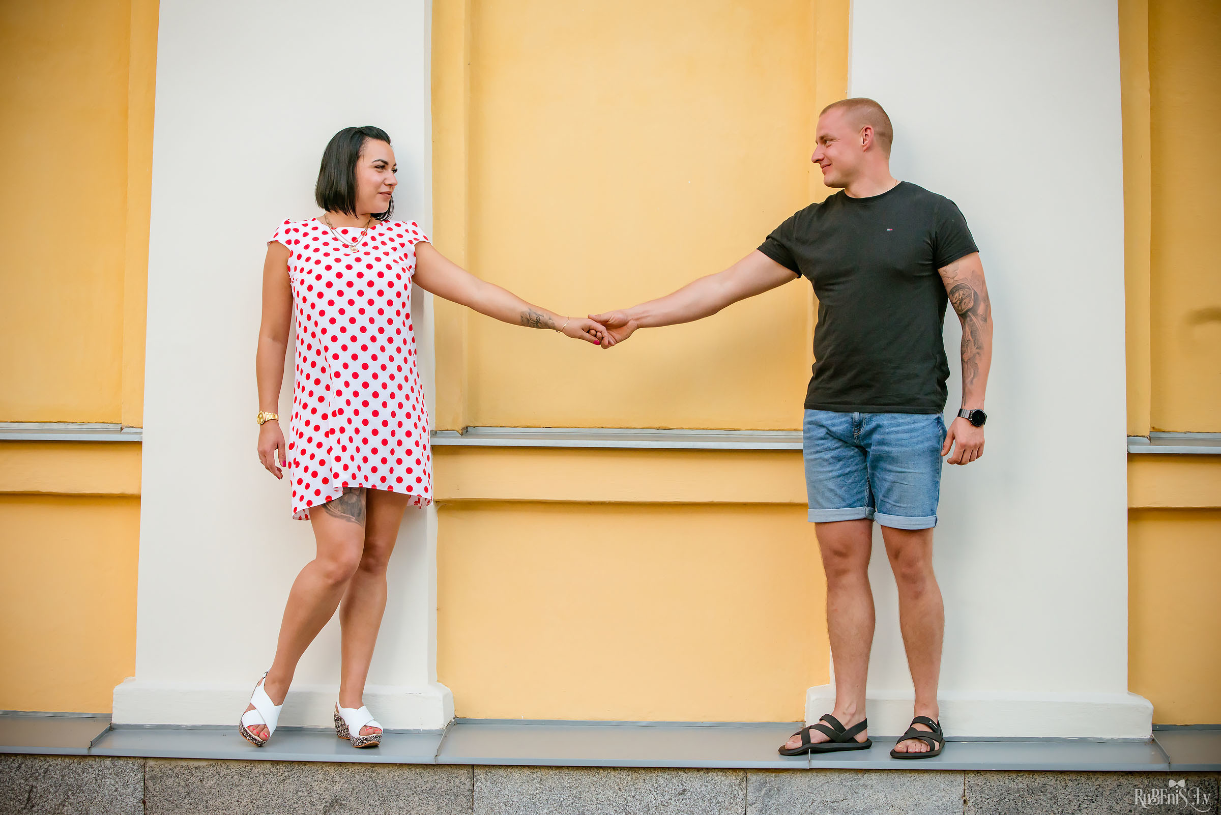 Марго и Вадим. Фотограф Ромуальд Рубенис и Артемий Сташанс