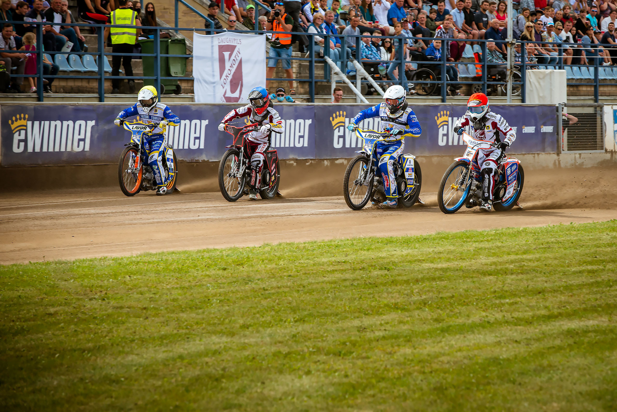 Lokomotiv Daugavpils — eWinner Apator Toruń / 2020-08-02. Fotogrāfs Romualds Rubenis un Artemijs Stašāns
