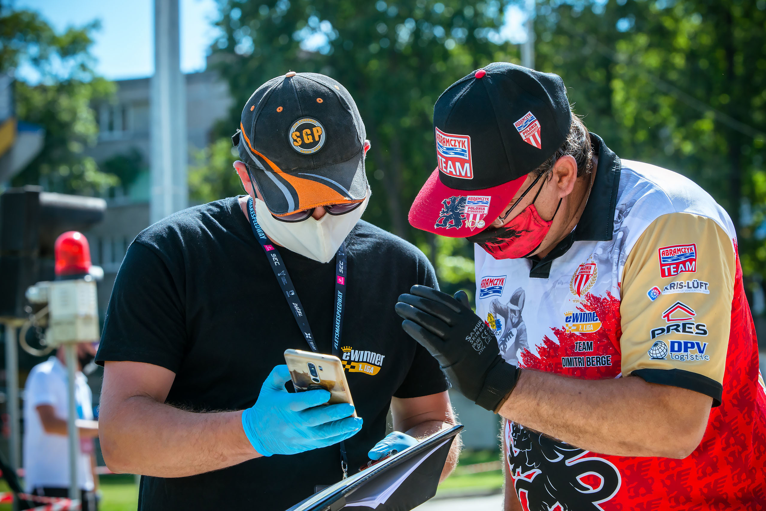 Lokomotiv Daugavpils — Abramczyk Polonia Bydgoszcz / 2020-08-09. Fotogrāfs Romualds Rubenis un Artemijs Stašāns