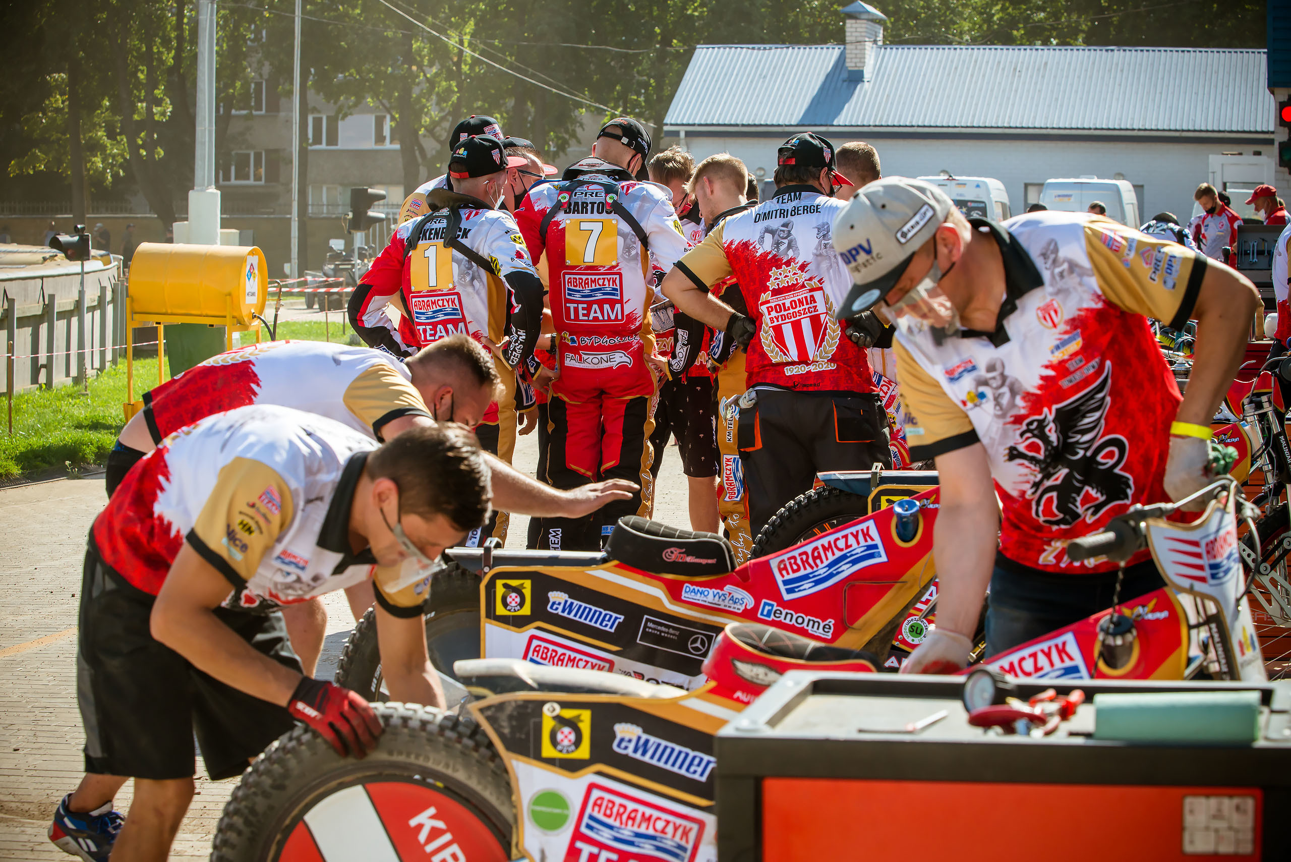 Lokomotiv Daugavpils — Abramczyk Polonia Bydgoszcz / 2020-08-09. Fotogrāfs Romualds Rubenis un Artemijs Stašāns