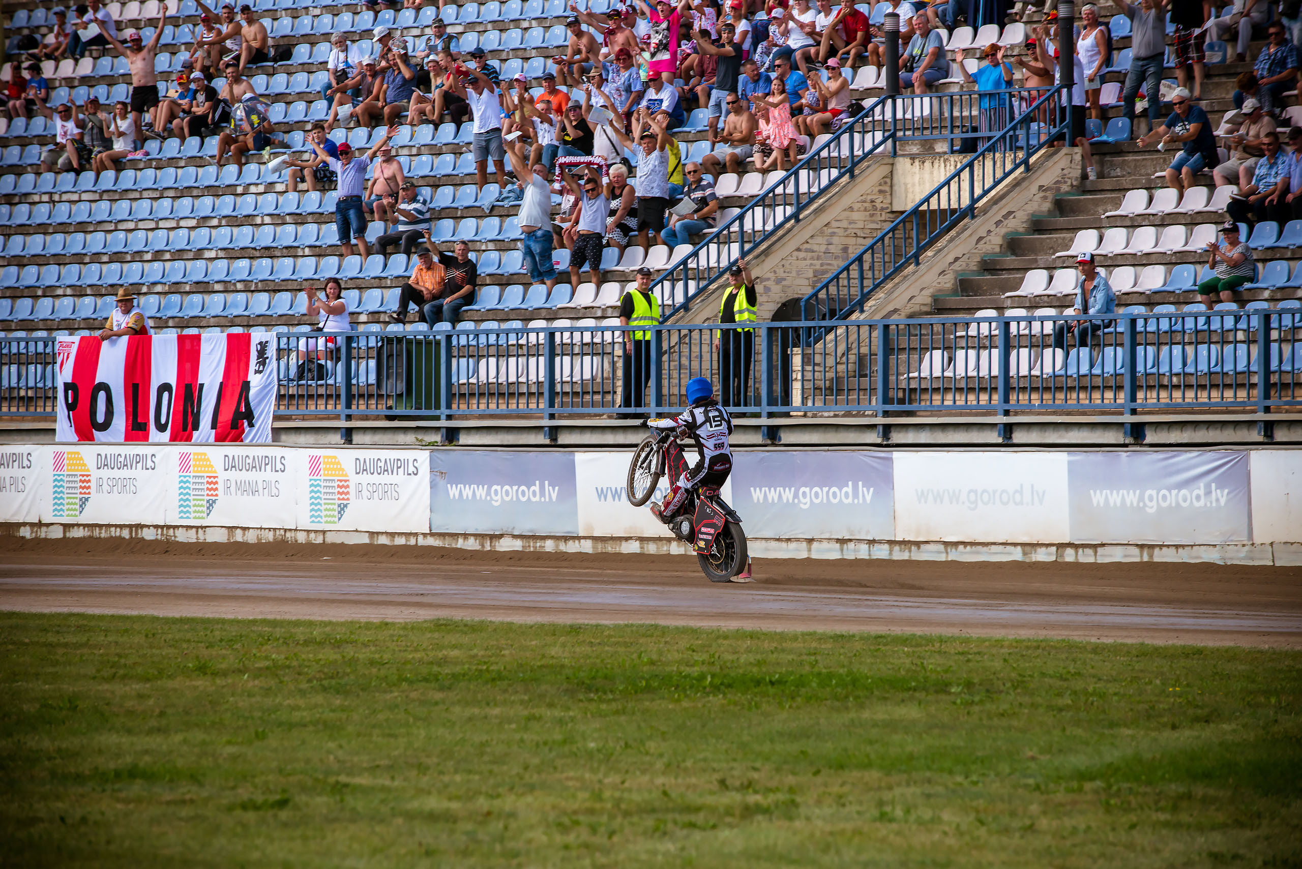 Lokomotiv Daugavpils — Abramczyk Polonia Bydgoszcz / 2020-08-09. Fotogrāfs Romualds Rubenis un Artemijs Stašāns