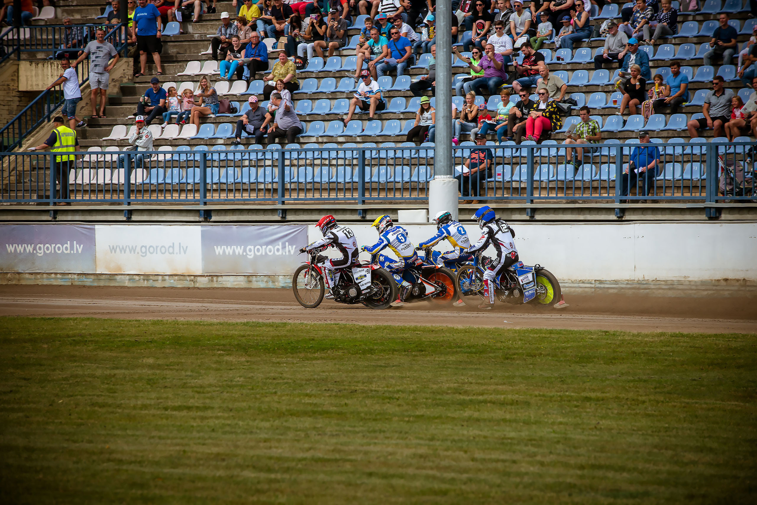 Lokomotiv Daugavpils — eWinner Apator Toruń / 2020-08-02. Fotogrāfs Romualds Rubenis un Artemijs Stašāns