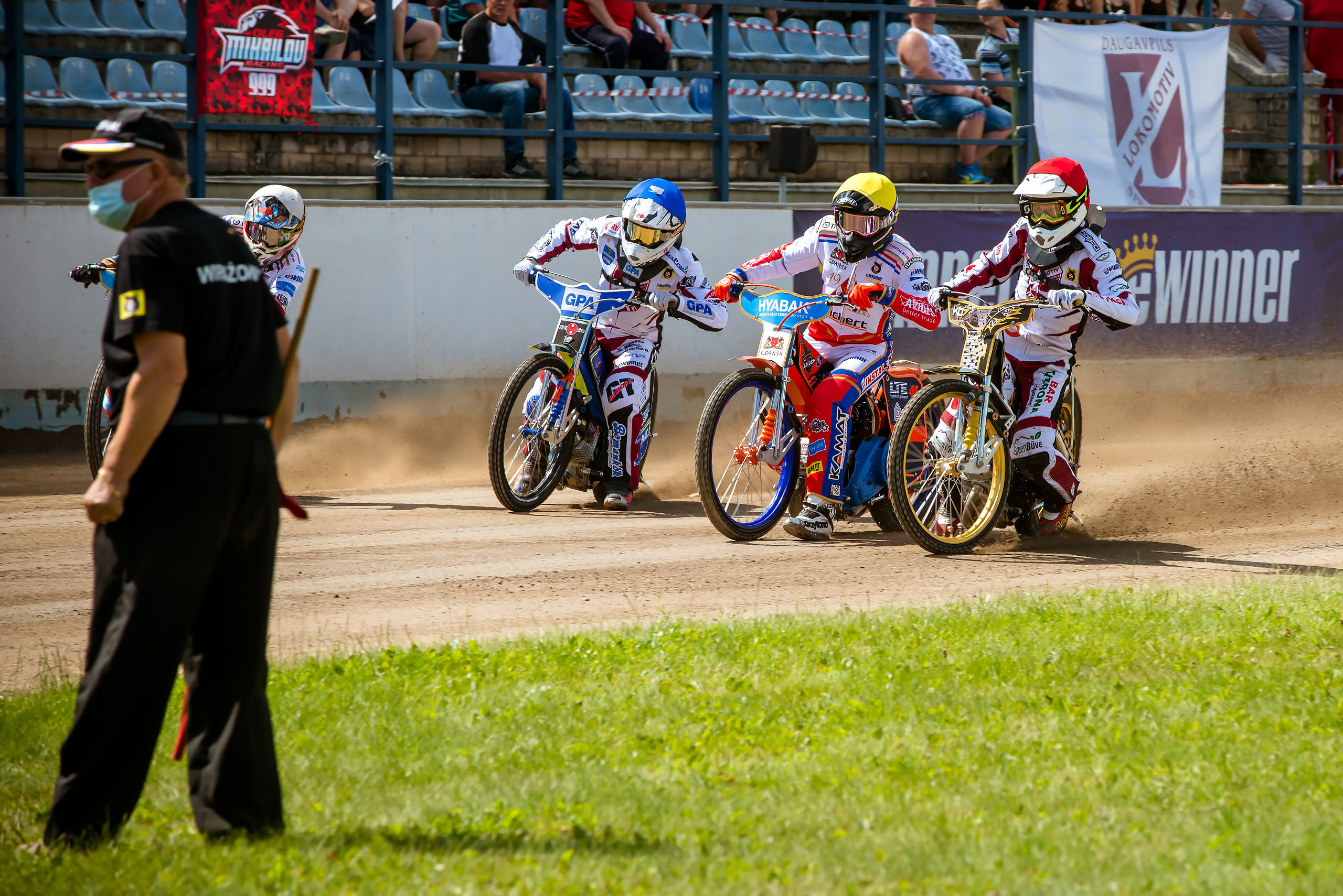 Lokomotiv Daugavpils — Zdunek Wybrzeże Gdańsk / 2020-07-18. Fotogrāfs Romualds Rubenis un Artemijs Stašāns