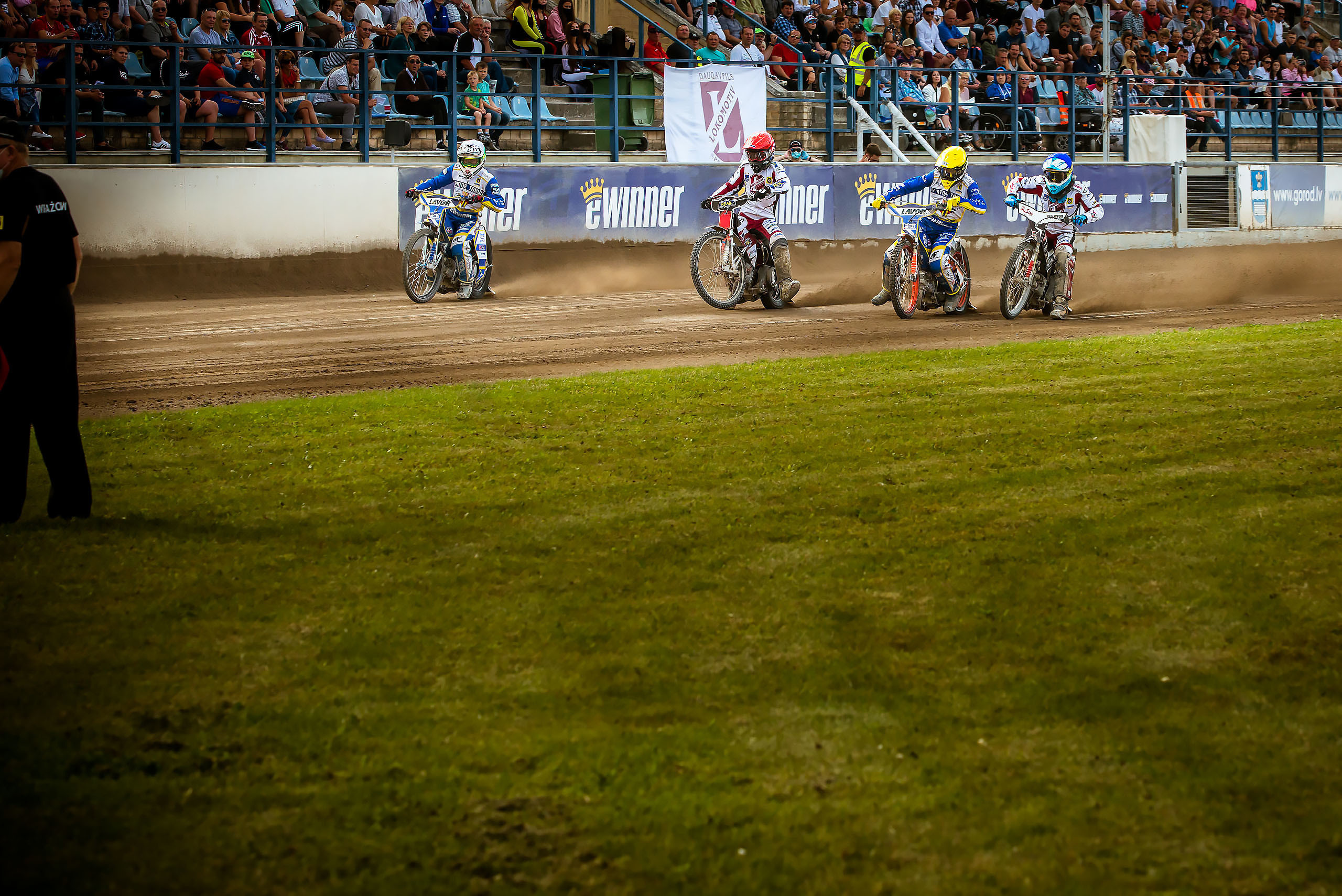 Lokomotiv Daugavpils — eWinner Apator Toruń / 2020-08-02. Fotogrāfs Romualds Rubenis un Artemijs Stašāns