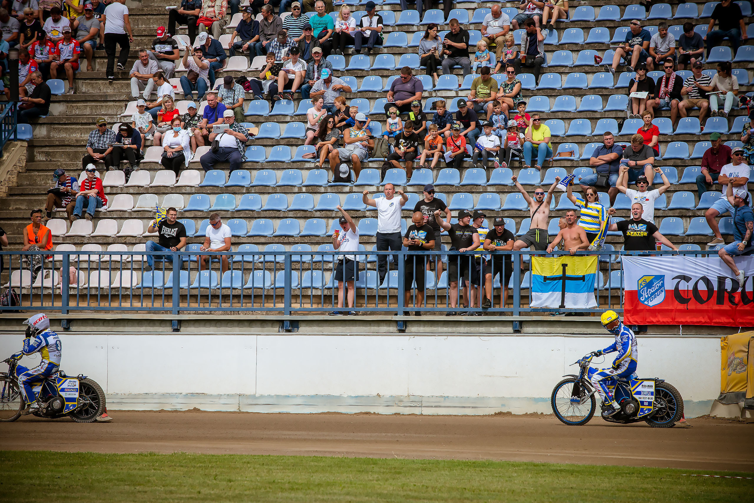 Lokomotiv Daugavpils — eWinner Apator Toruń / 2020-08-02. Fotogrāfs Romualds Rubenis un Artemijs Stašāns