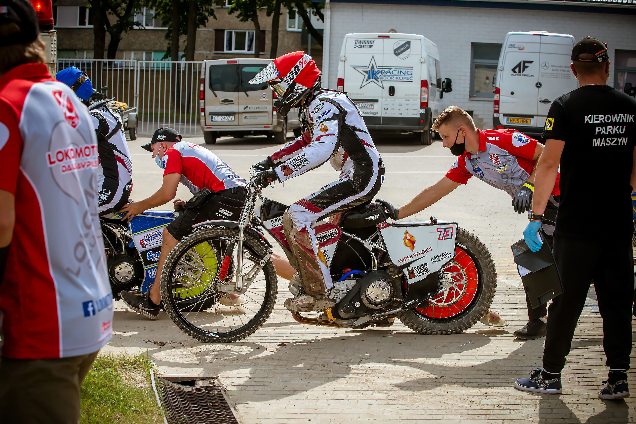 Lokomotiv Daugavpils — eWinner Apator Toruń / 2020-08-02. Fotogrāfs Romualds Rubenis un Artemijs Stašāns