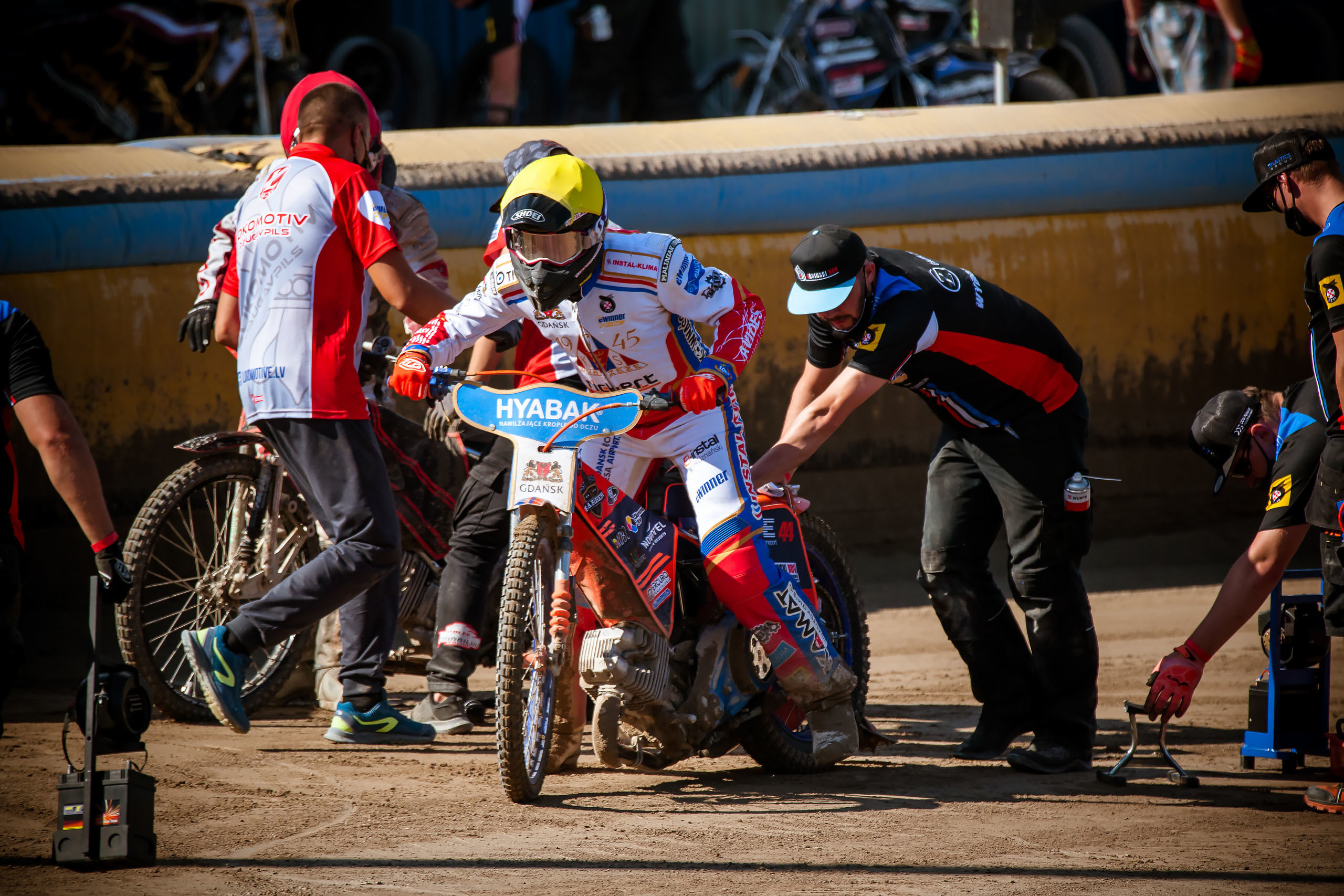 Lokomotiv Daugavpils — Zdunek Wybrzeże Gdańsk / 2020-07-18. Fotogrāfs Romualds Rubenis un Artemijs Stašāns