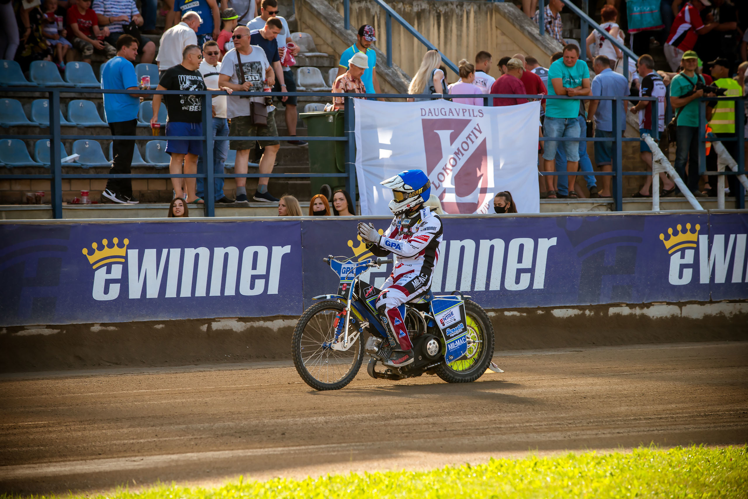 Lokomotiv Daugavpils — Abramczyk Polonia Bydgoszcz / 2020-08-09. Fotogrāfs Romualds Rubenis un Artemijs Stašāns