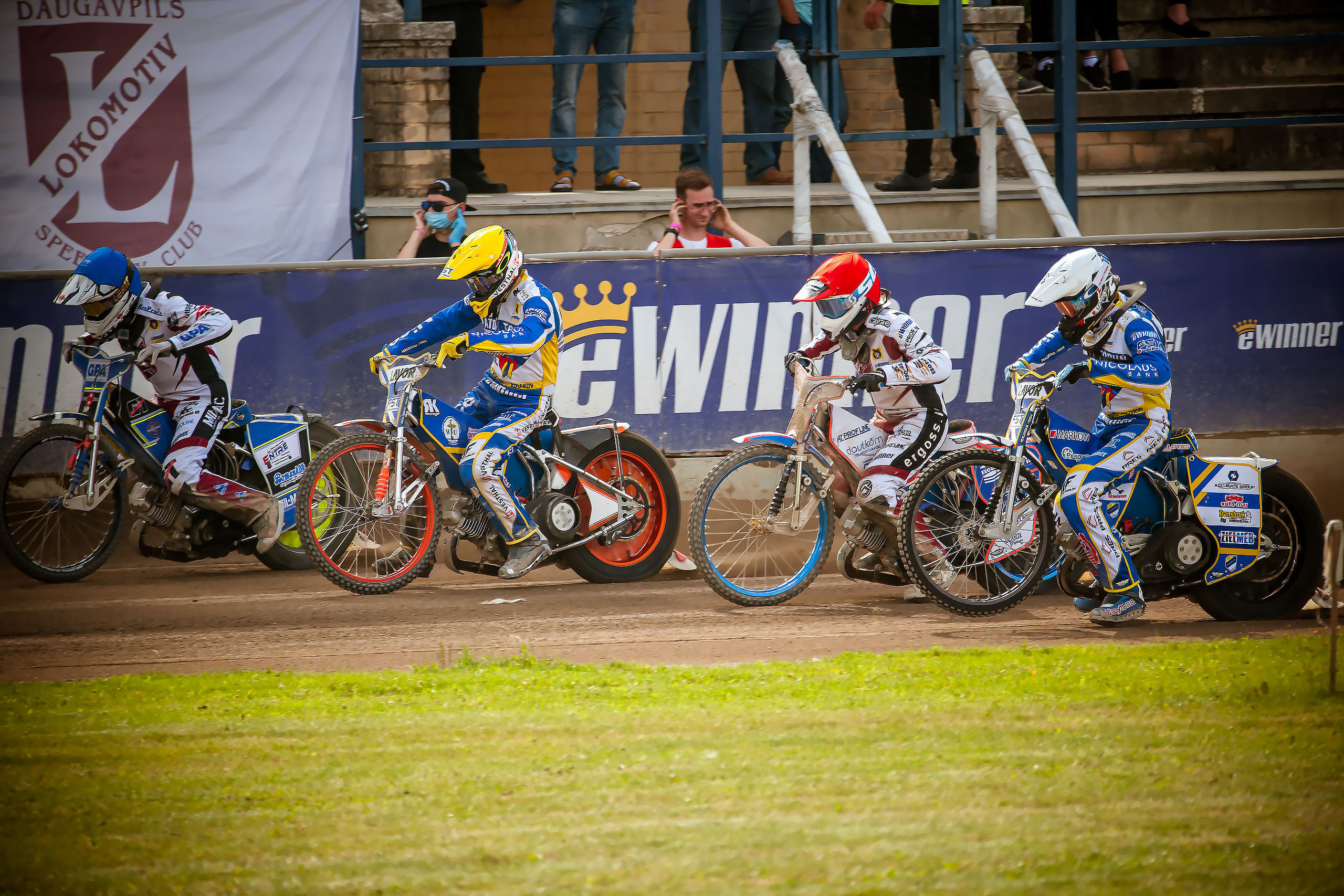 Lokomotiv Daugavpils — eWinner Apator Toruń / 2020-08-02. Fotogrāfs Romualds Rubenis un Artemijs Stašāns