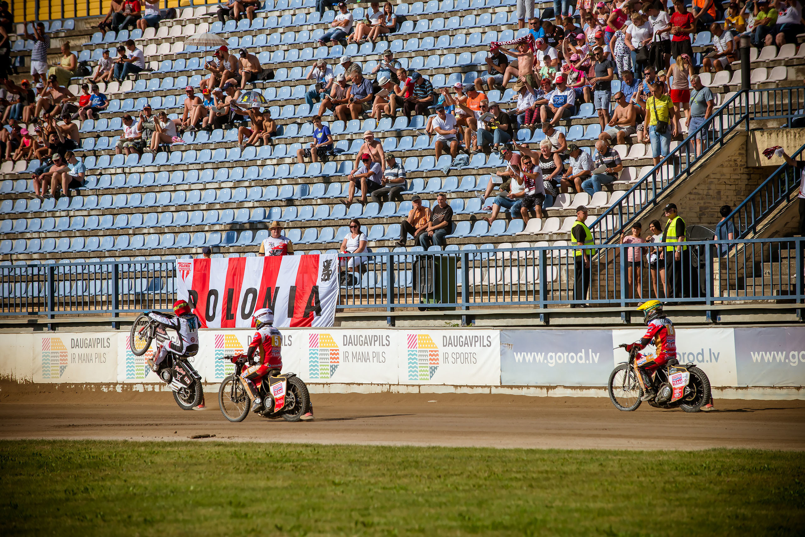 Lokomotiv Daugavpils — Abramczyk Polonia Bydgoszcz / 2020-08-09. Fotogrāfs Romualds Rubenis un Artemijs Stašāns