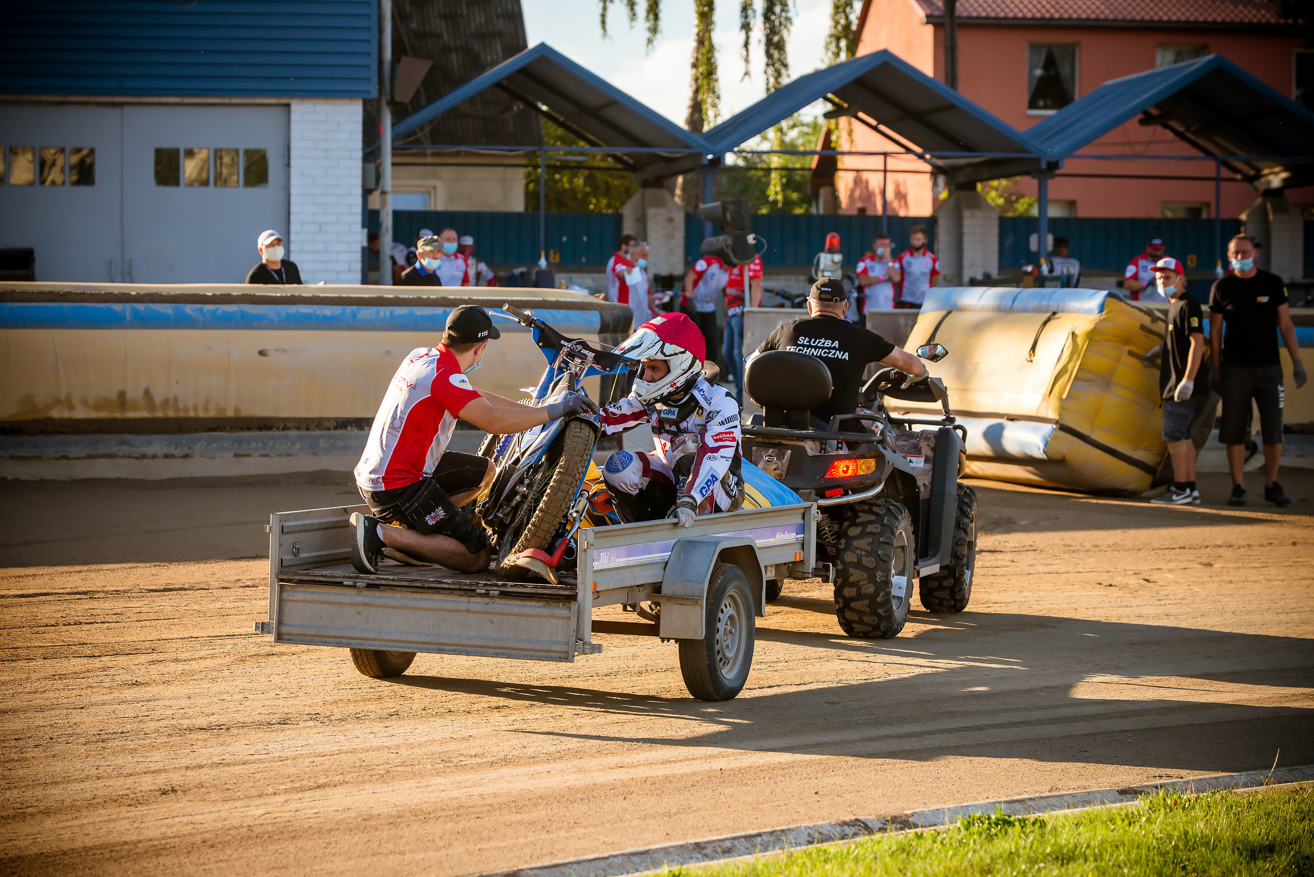 Lokomotiv Daugavpils — Car Gwarant Kapi Meble Budex Start Gniezno / 2020-08-24. Fotogrāfs Romualds Rubenis un Artemijs Stašāns