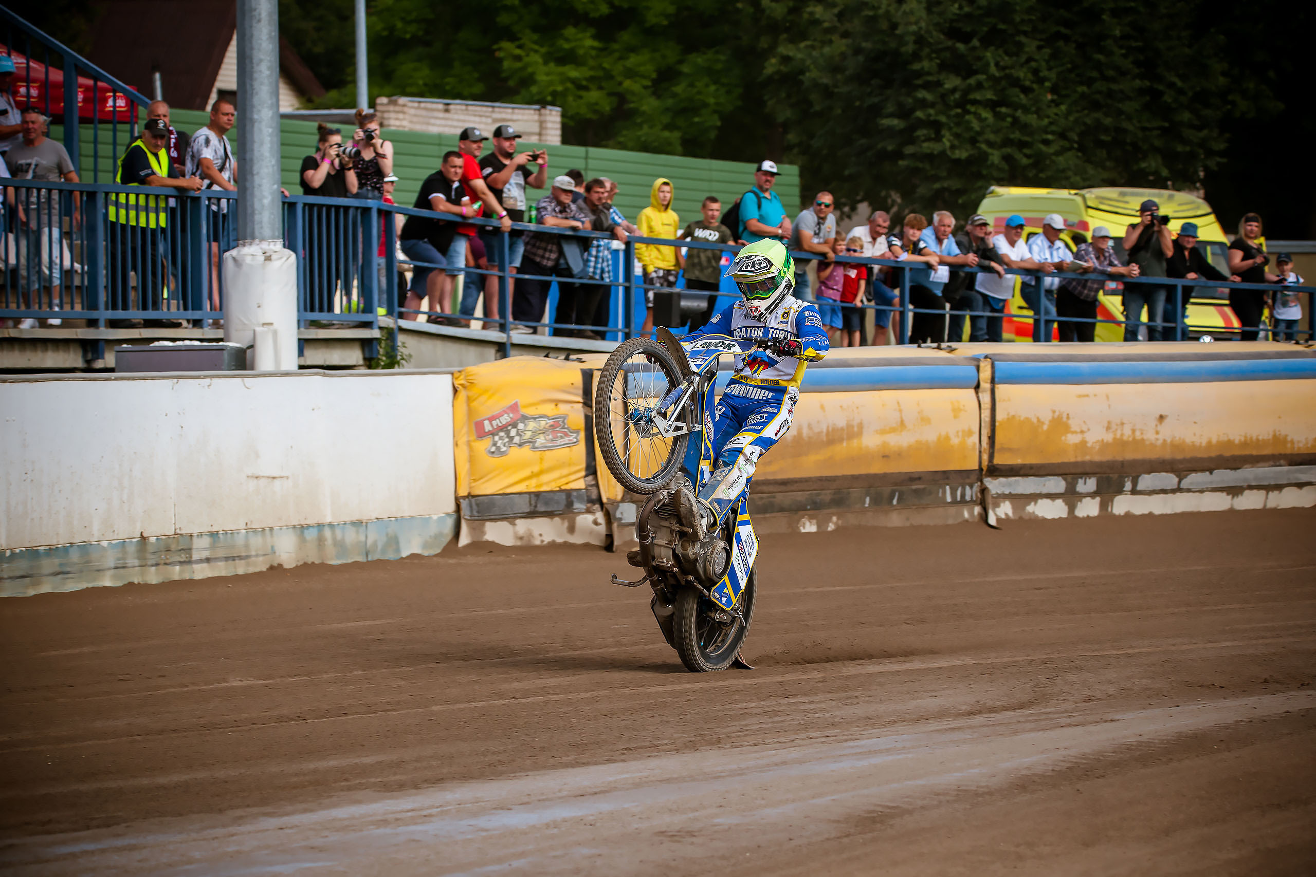 Lokomotiv Daugavpils — eWinner Apator Toruń / 2020-08-02. Fotogrāfs Romualds Rubenis un Artemijs Stašāns
