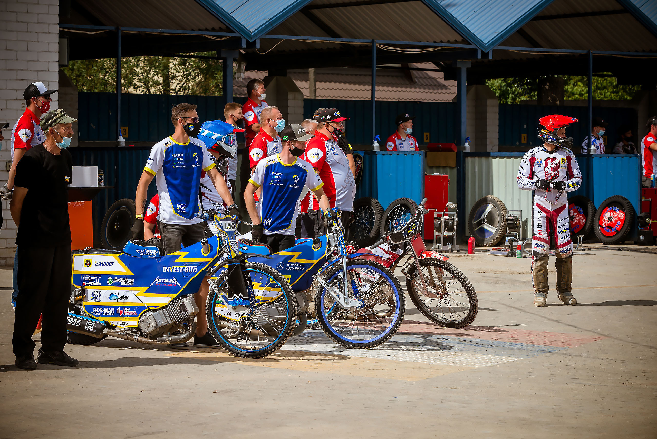 Lokomotiv Daugavpils — eWinner Apator Toruń / 2020-08-02. Fotogrāfs Romualds Rubenis un Artemijs Stašāns